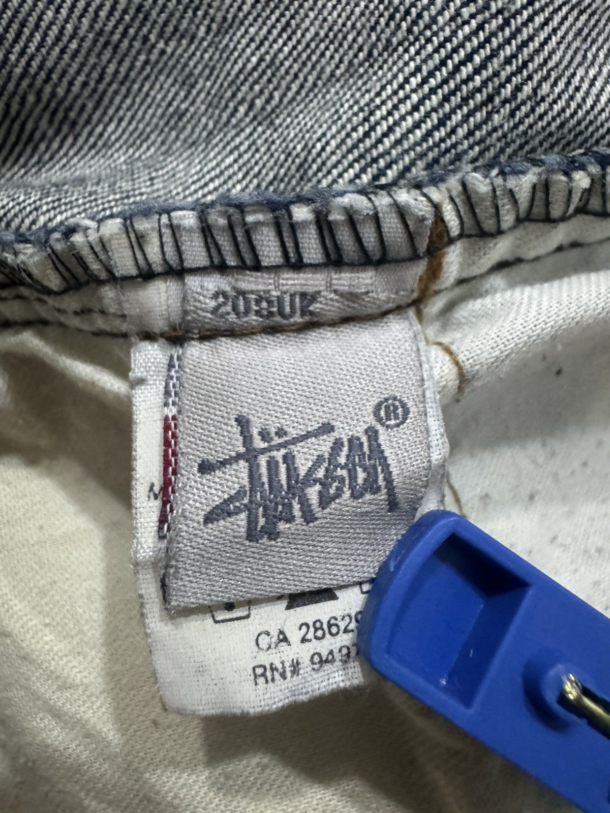 Stussy Stussy Jeans Leather Patch Made in USA Size US 32 / EU 48 - 6 Thumbnail