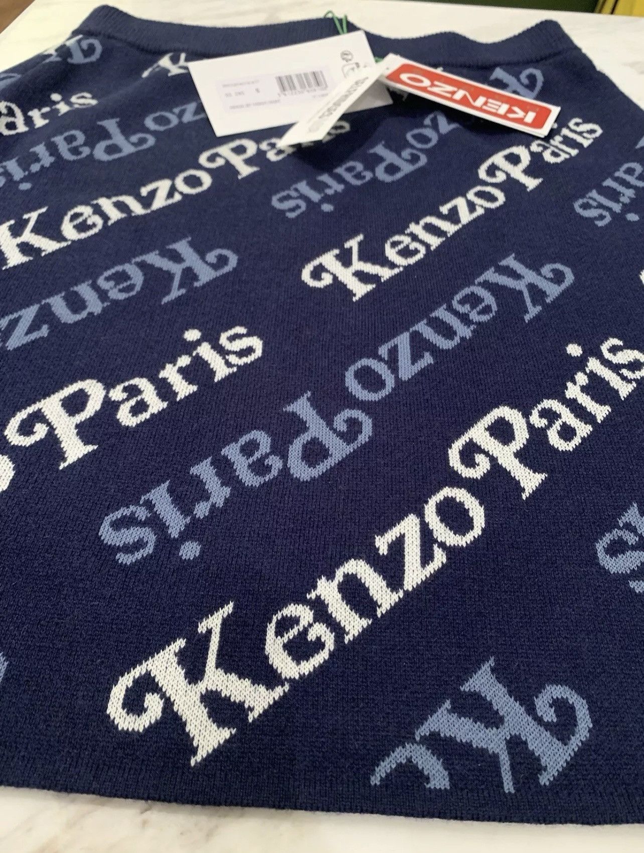 Kenzo KENZO X VERDY 'KENZO BY VERDY' MINISKIRT Blue Size 28" / US 6 / IT 42 - 9 Thumbnail
