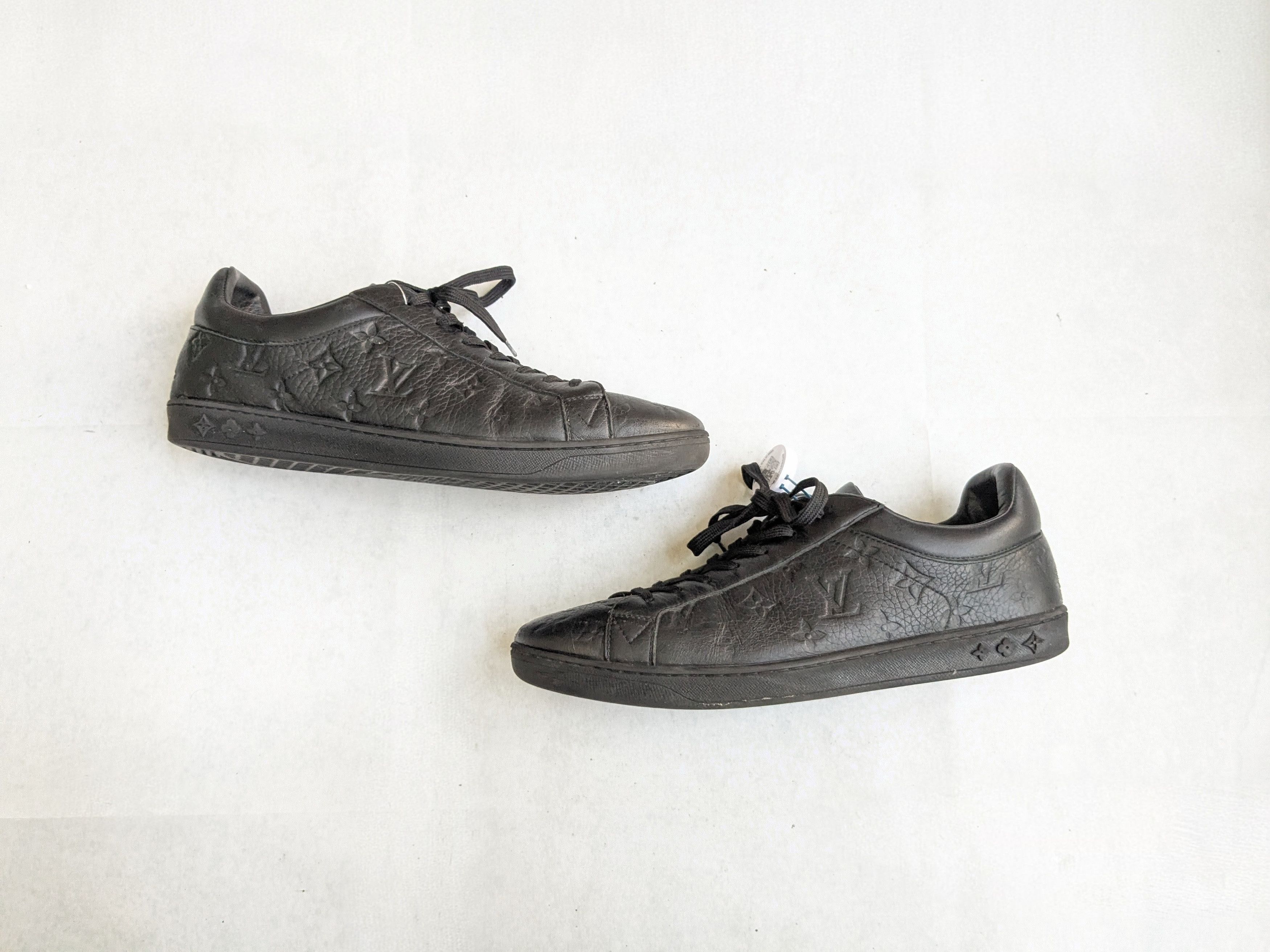Louis Vuitton Louis Vuitton Luxembourg Black Monogram 11 Leather Size US 11 / EU 44 - 1 Thumbnail
