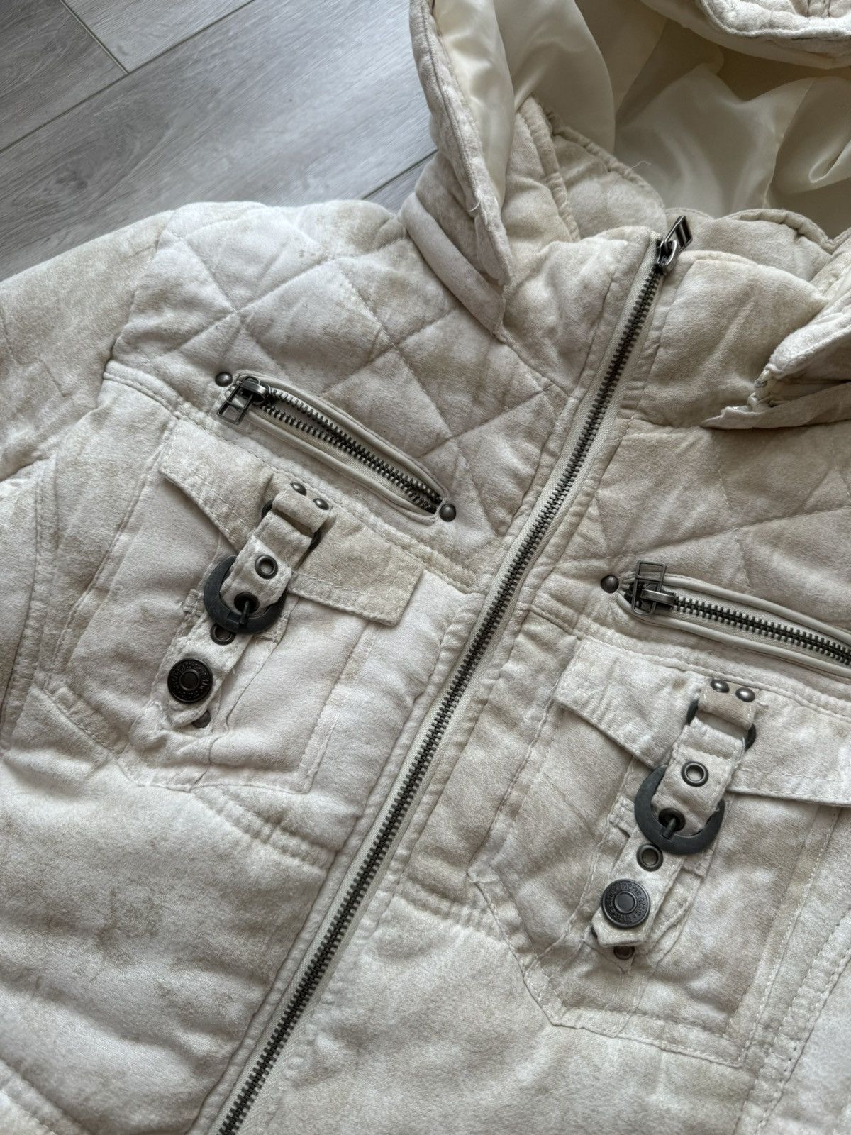 Hysteric Glamour ✨In The Attic Detachable Furr Hooded Puffer Down Jacket Punk Size M / US 6-8 / IT 42-44 - 4 Thumbnail