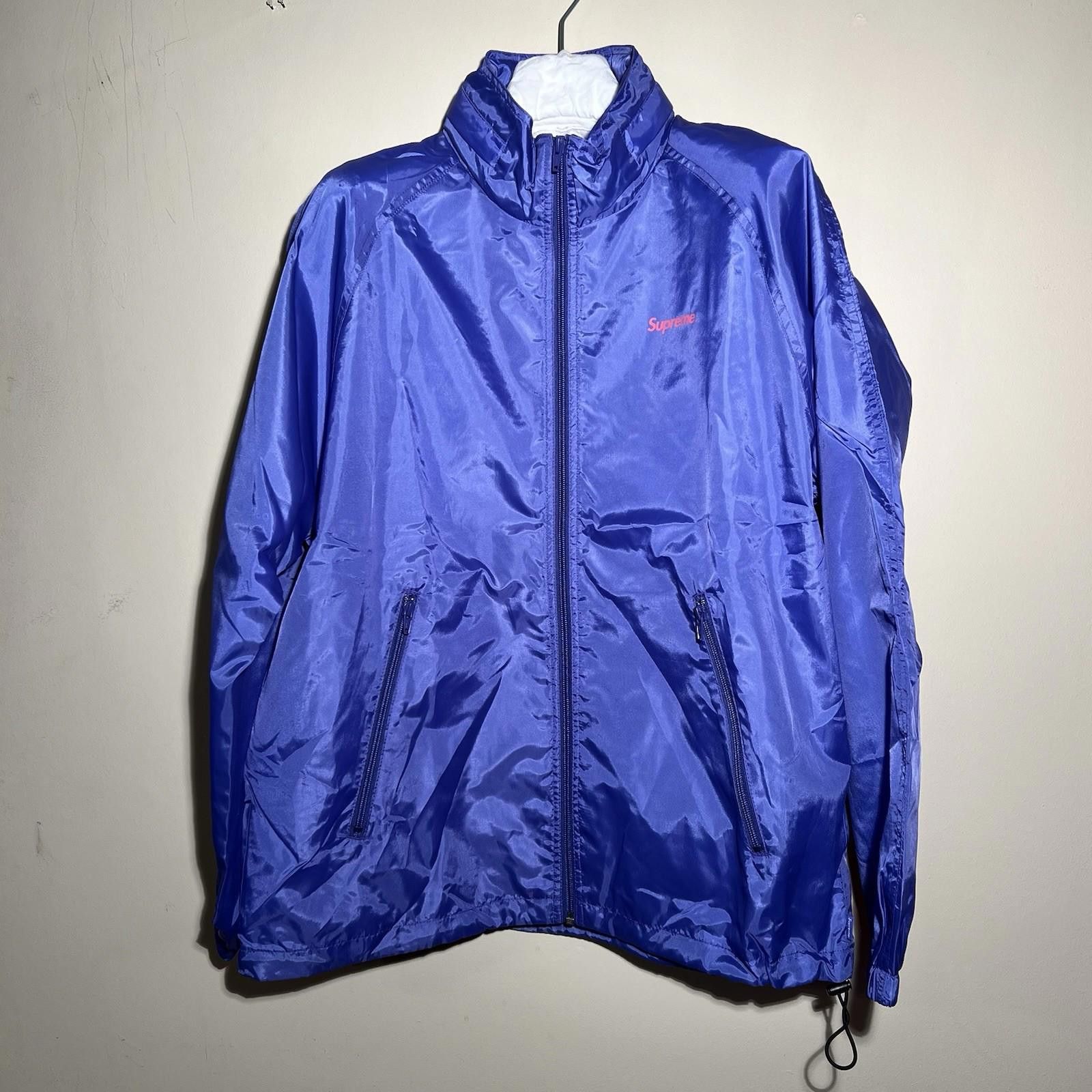 Supreme FW15 Supreme Windbreaker Warm Up Jacket Purple L Size US L / EU 52-54 / 3 - 1 Thumbnail