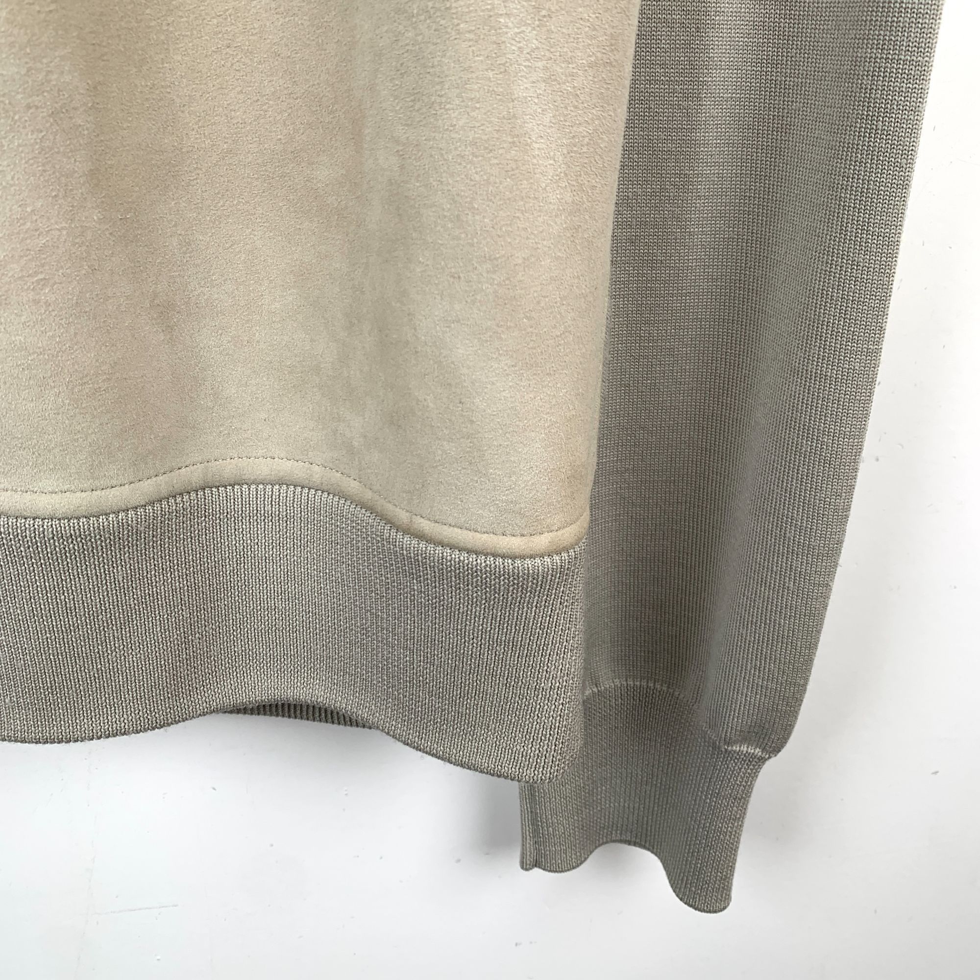 Hermes Hermès Grey Suede & Wool Baseball Jacket L Made In Italy Size US L / EU 52-54 / 3 - 5 Thumbnail