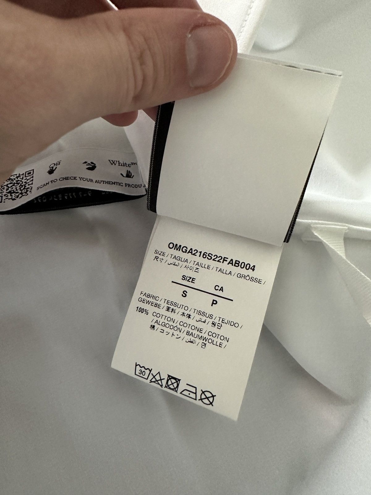 Off-White Off-White Shirt Size US S / EU 44-46 / 1 - 11 Thumbnail