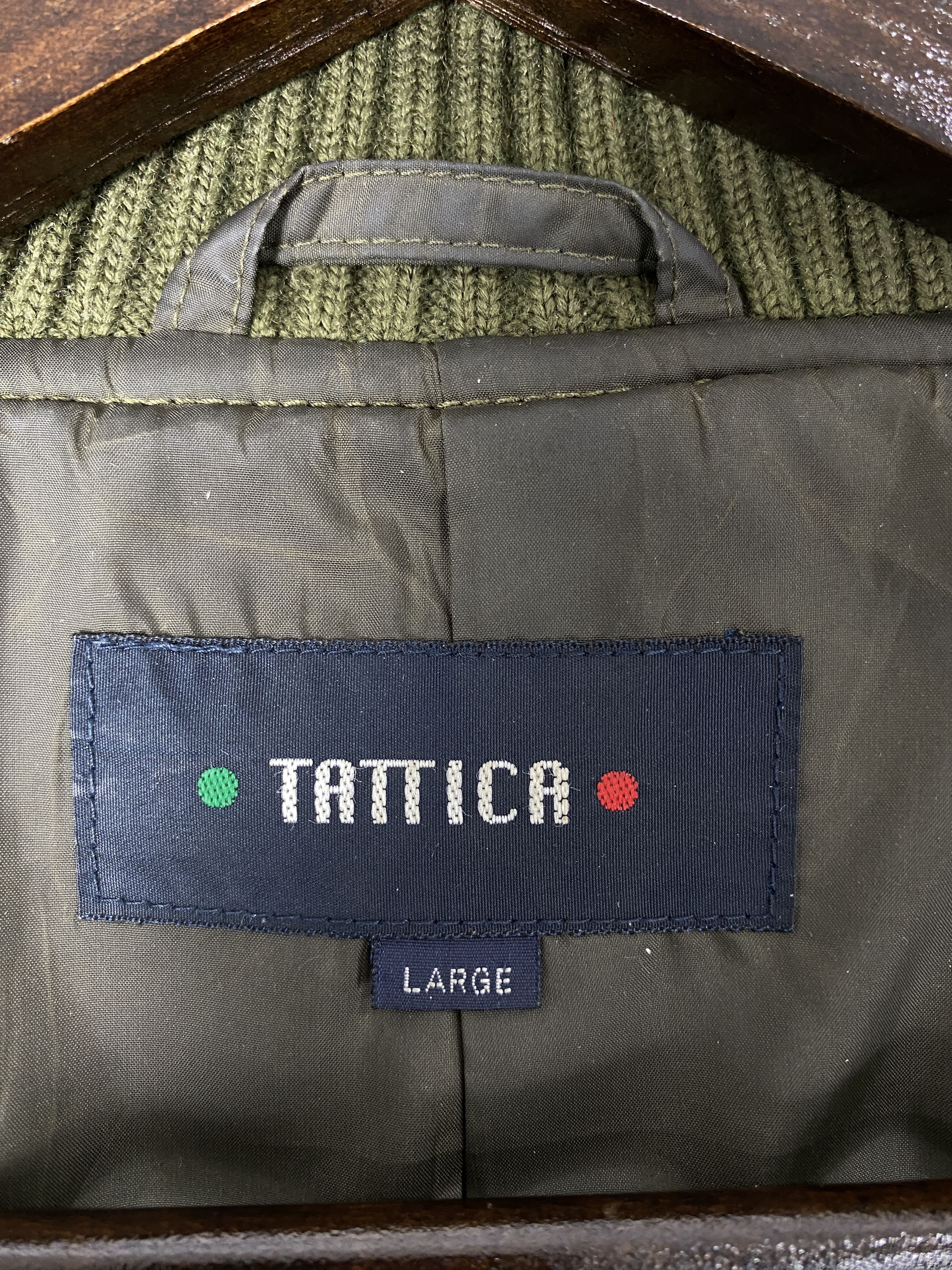 Japanese Brand Vintage Tattica Quilted Jacket J2165 Size US M / EU 48-50 / 2 - 9 Thumbnail