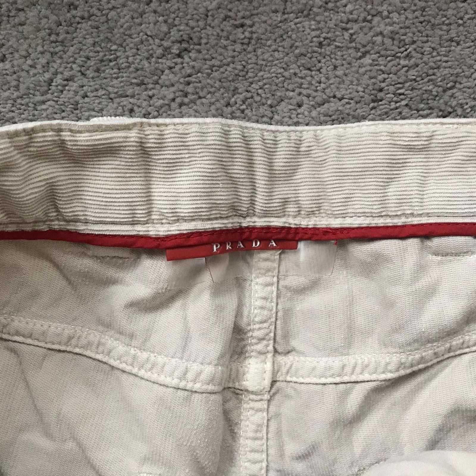 Prada Vintage Prada Corduroy Trousers Size US 30 / EU 46 - 3 Thumbnail