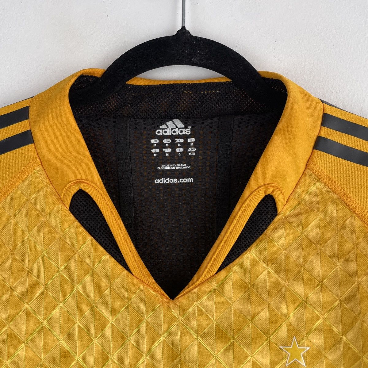 Adidas Vintage Germany Silke Rottenberg Authentic GK Jersey 2004/05 Size US M / EU 48-50 / 2 - 3 Thumbnail