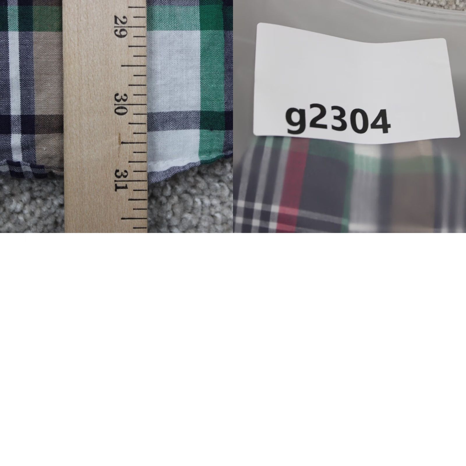 True Religion True Religion Shirt Mens 2XL Plaid Button-Up Snap Short Sleeve Red Green White Gray Cotton 100% Cotton Western Cowboy Vintage No Size US XXL / EU 58 / 5 - 9 Thumbnail