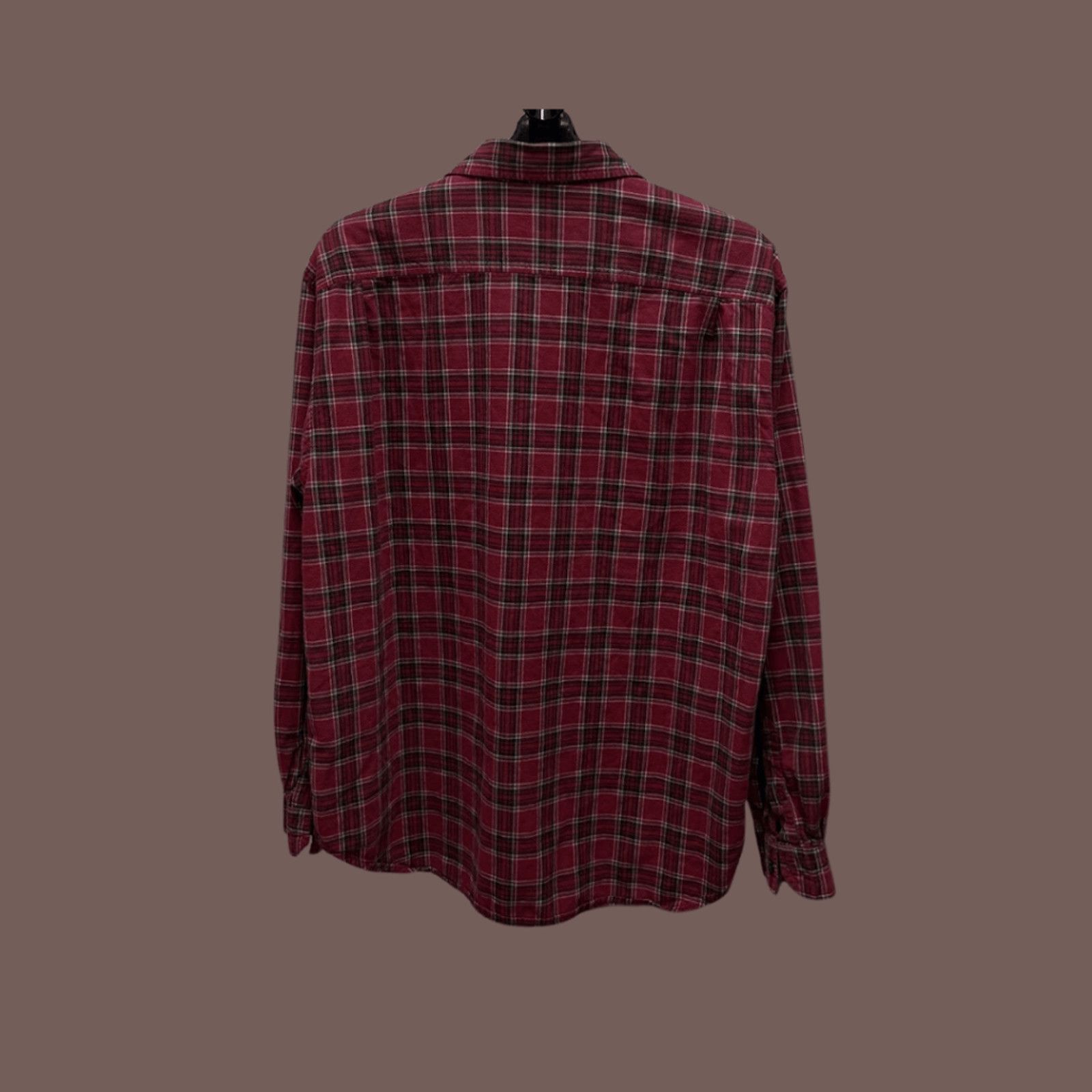 Gap VTG Plaid Shirt | Gap Red Cotton | 90s Workwear Vibe Size US L / EU 52-54 / 3 - 2 Thumbnail