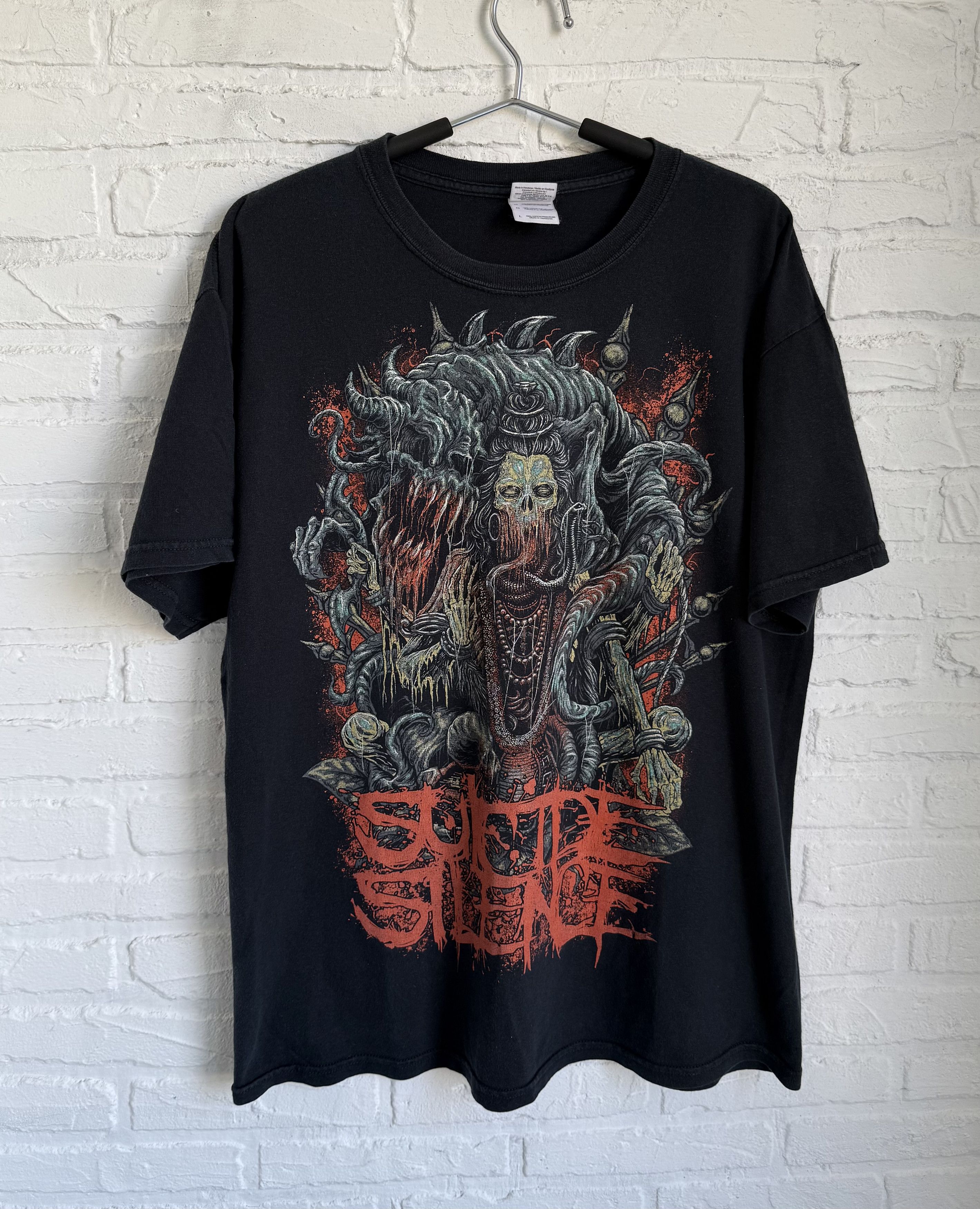 Band Tees Vintage 2007 Suicide Silence Green Monster t-shirt Size US L / EU 52-54 / 3 - 1 Thumbnail