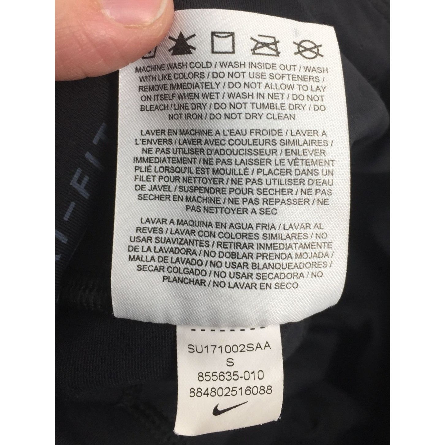 Nike Women's Nike Dri Fit Leggings/Joggers Size Small Size 27" / US 4 / IT 40 - 7 Thumbnail