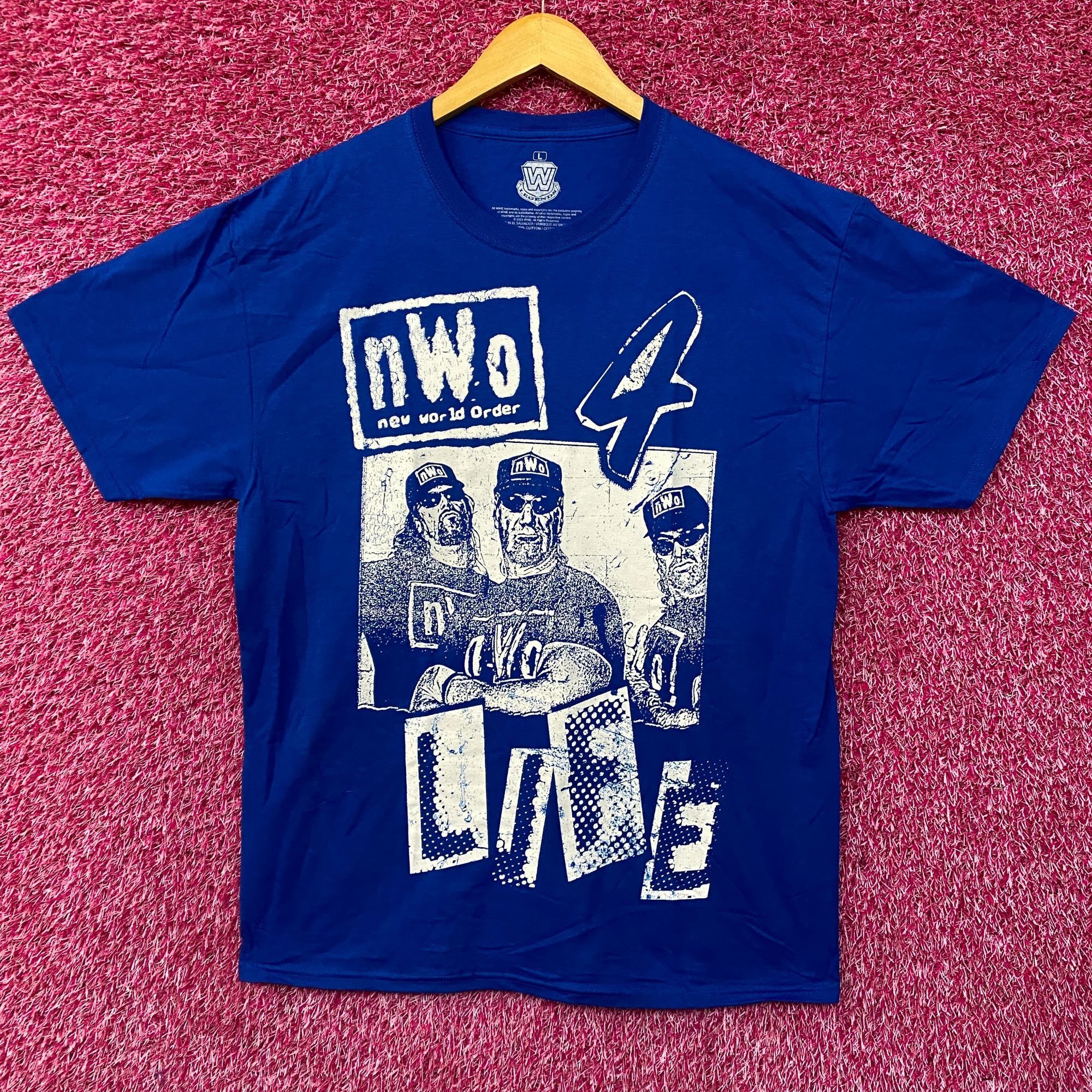 WWE WWE New World Order nWo 4 Life T-Shirt Large Size US L / EU 52-54 / 3 - 1 Thumbnail