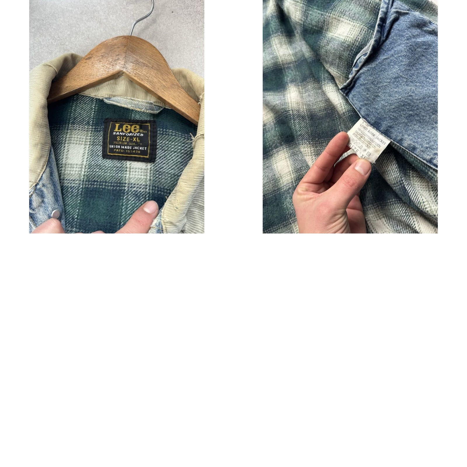Lee VINTAGE Lee Jacket denim blue size XL Mens 90s Style Button Up Pockets Bomber Casual Workwear Size US 36 / EU 52 - 10 Thumbnail