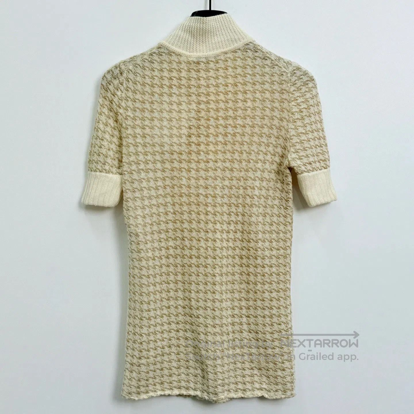 Dior Dior Polo Collar Short Sleeve Slim Knit. Size XS / US 0-2 / IT 36-38 - 3 Thumbnail