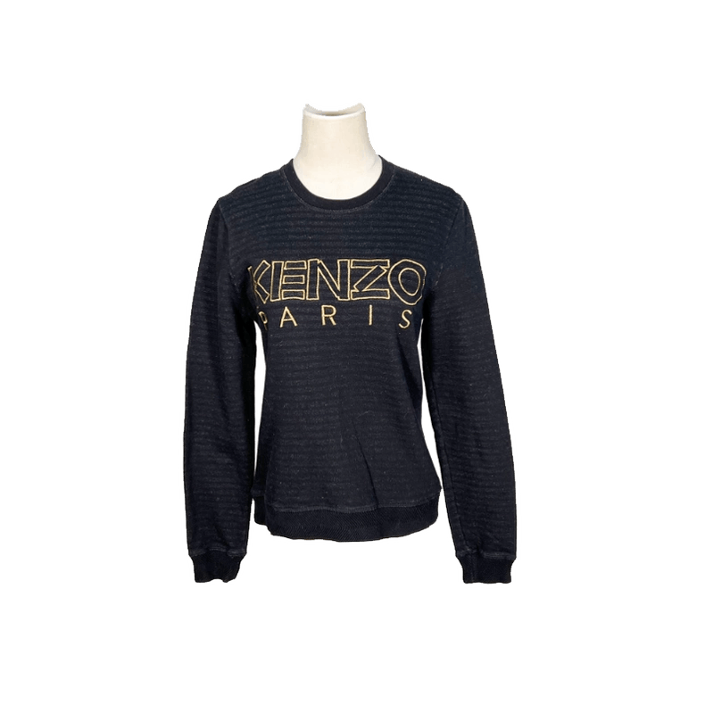 Kenzo KENZO Lettered cotton hoodie Size M / US 6-8 / IT 42-44 - 1 Thumbnail