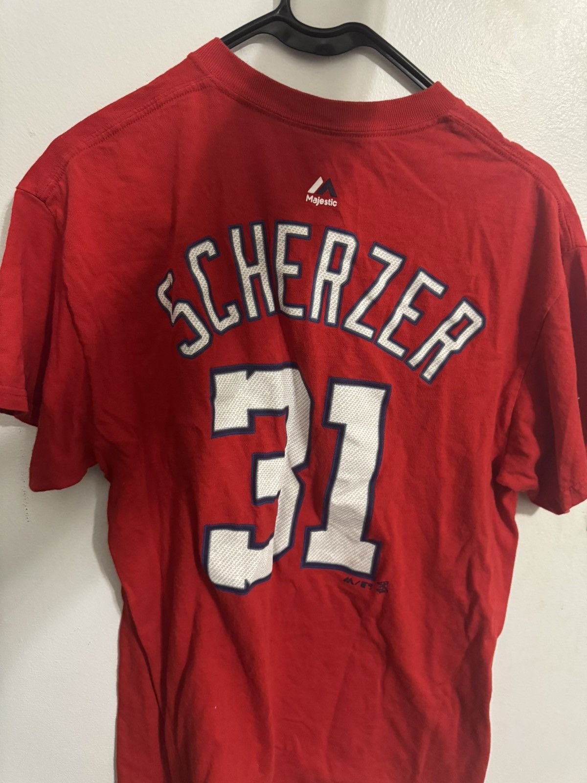 Majestic Washington Nationals Red T-Shirt Size US M / EU 48-50 / 2 - 2 Thumbnail