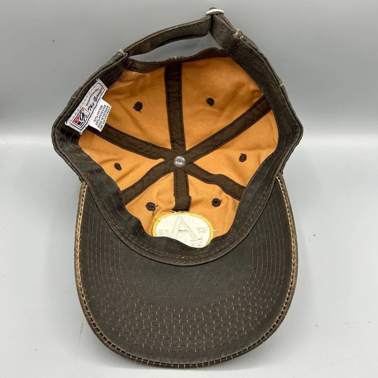 The Game U.S. Army Hat Men Brown Embroidered The Game Strap Back Size ONE SIZE - 2 Thumbnail