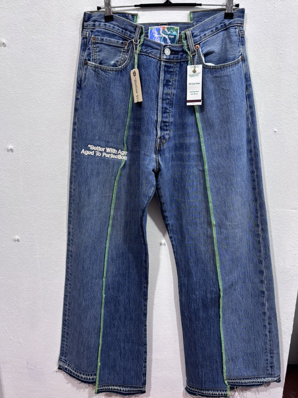 Better With Age Reconstructed Denim Jeans