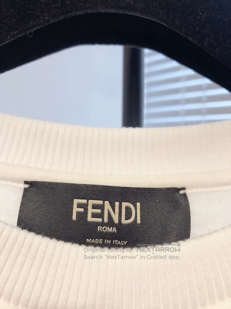 Fendi Fendi Rihanna Collaboration White Sweatshirt Size XS / US 0-2 / IT 36-38 - 7 Thumbnail