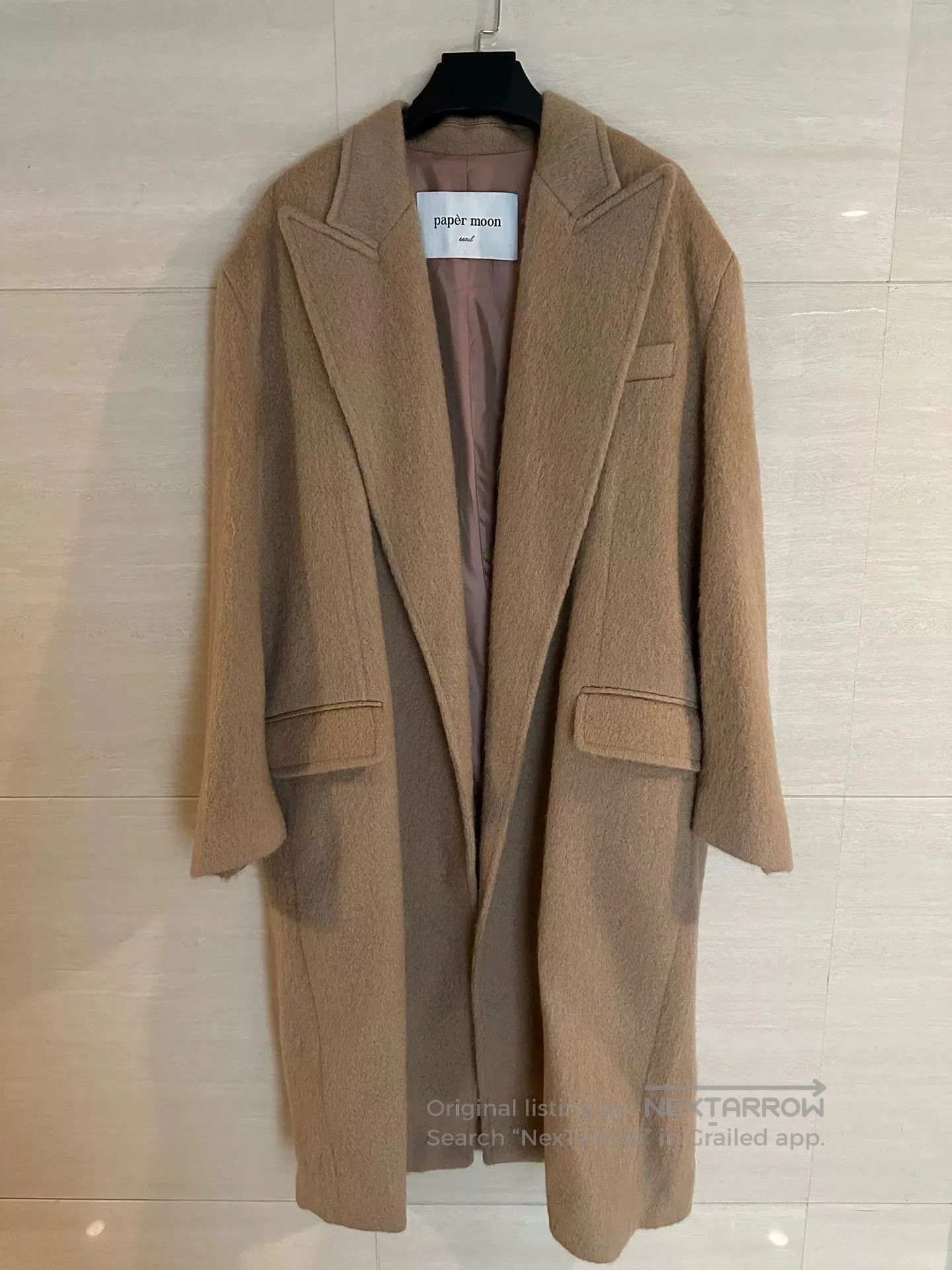 Other Korean Paper Moon Classic Camel Coat. Size M / US 6-8 / IT 42-44 - 1 Thumbnail
