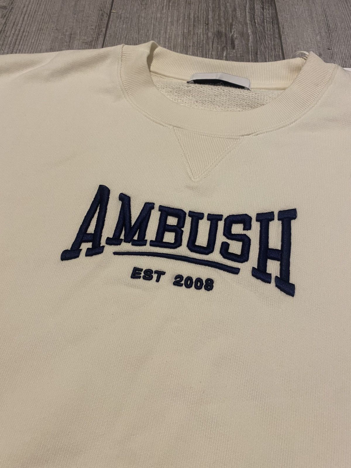 Ambush Design Ambush Graphic Crewneck Tofu Insignia Size US L / EU 52-54 / 3 - 3 Thumbnail