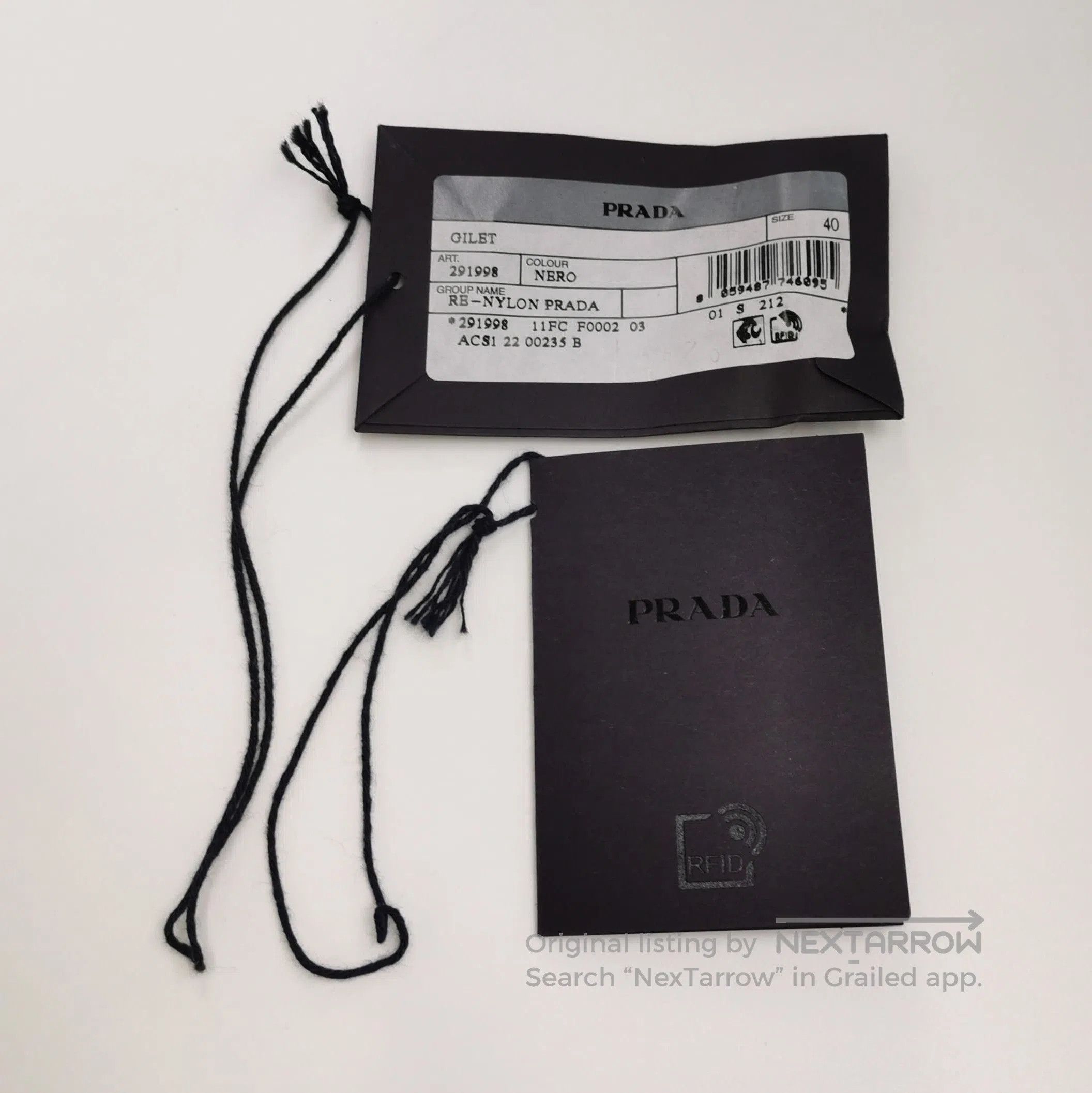 Prada Prada Sleeveless Vest with Triangle Logo . Size US M / EU 48-50 / 2 - 3 Thumbnail