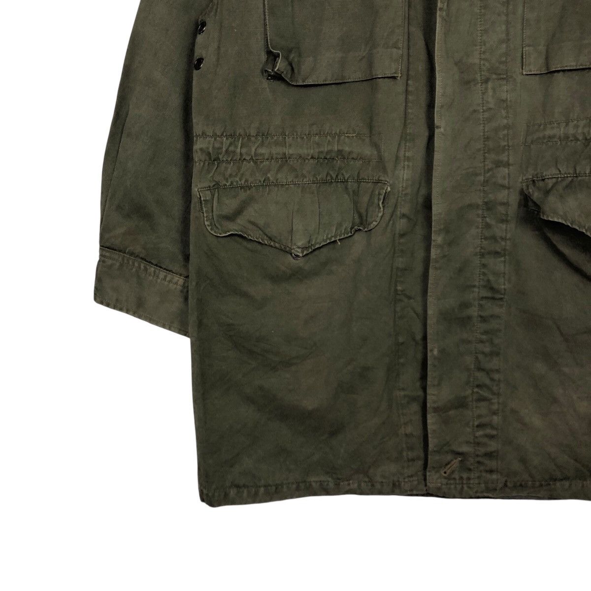 Vintage 📌Vintage Chore Work Military Jacket Buzz Rickson's Size US M / EU 48-50 / 2 - 5 Thumbnail