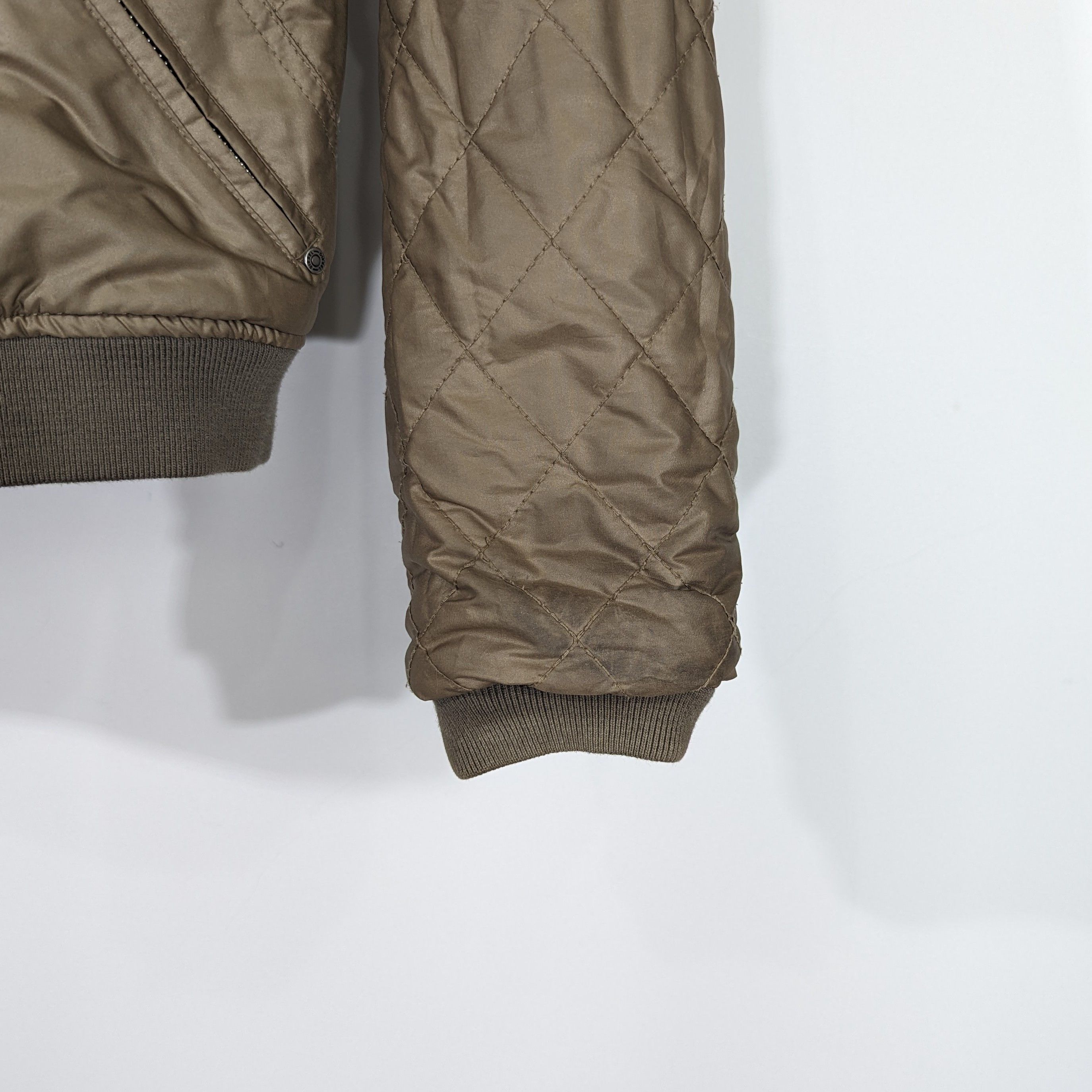 Diesel Diesel Reversible Leather and Polyester Jacket Beige Size S Size S / US 4 / IT 40 - 14 Thumbnail