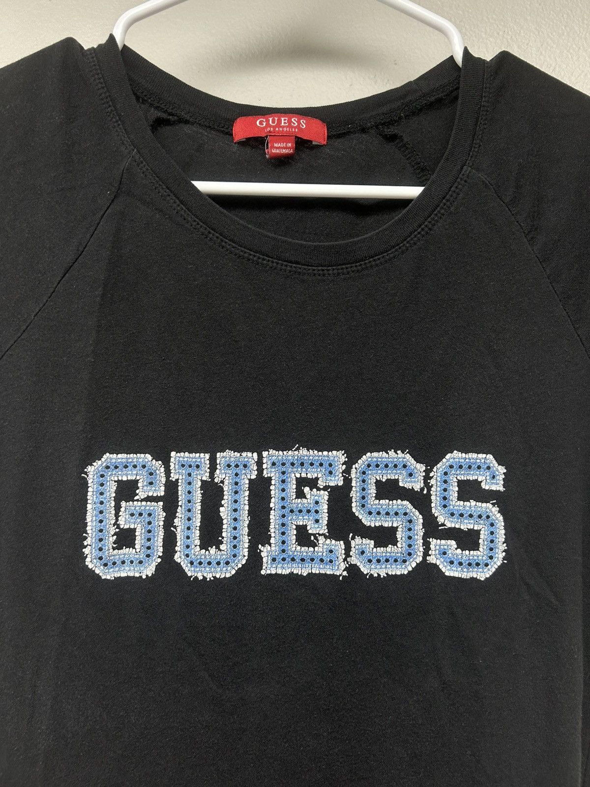 Guess Guess Logo Womens Black T-shirt Size M / US 6-8 / IT 42-44 - 2 Thumbnail