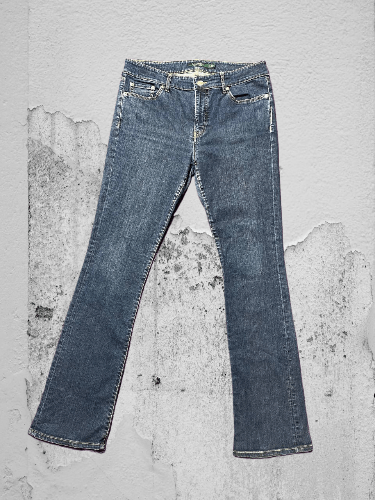 Polo Ralph Lauren Polo Ralph Lauren Denim flare Pants Logo streetwear Size 30" / US 8 / IT 44 - 1 Thumbnail