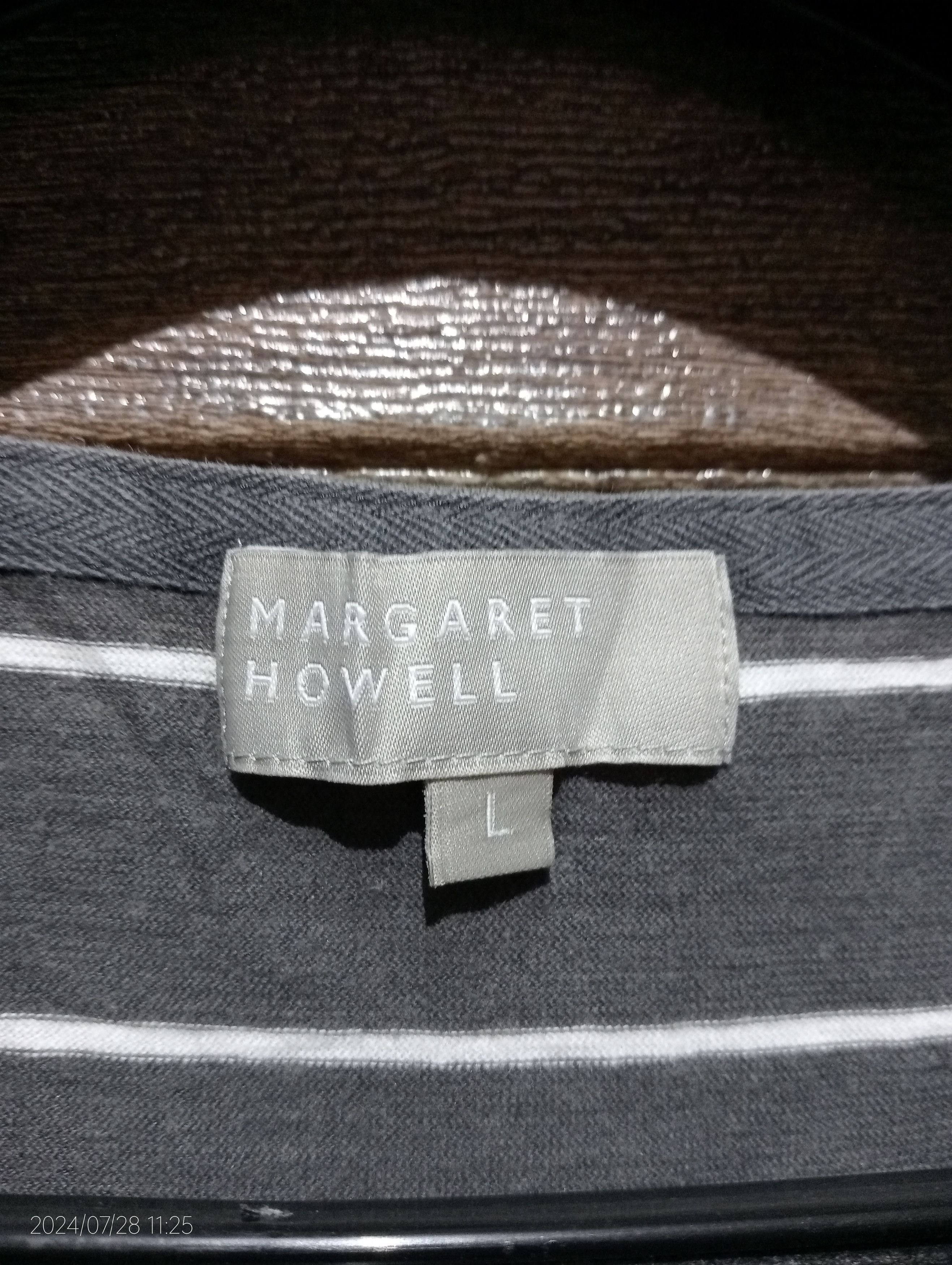 Margaret Howell Vintage Single Stitch Margaret Howell Stripe Tee Size L / US 10 / IT 46 - 2 Thumbnail