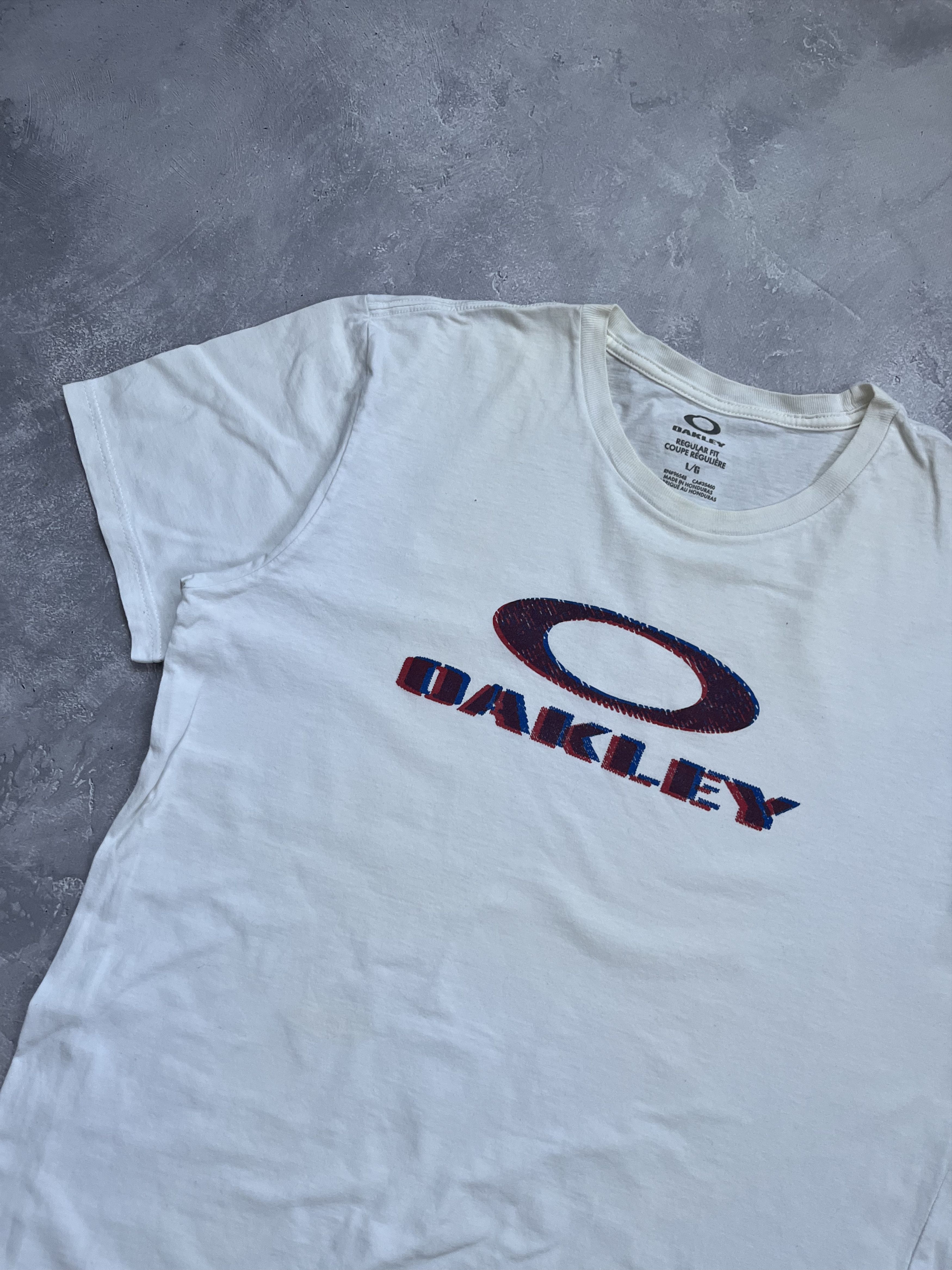 Oakley Oakley 3D Logo White Logo T-Shirt Regular Fit Size Large Size US L / EU 52-54 / 3 - 2 Thumbnail