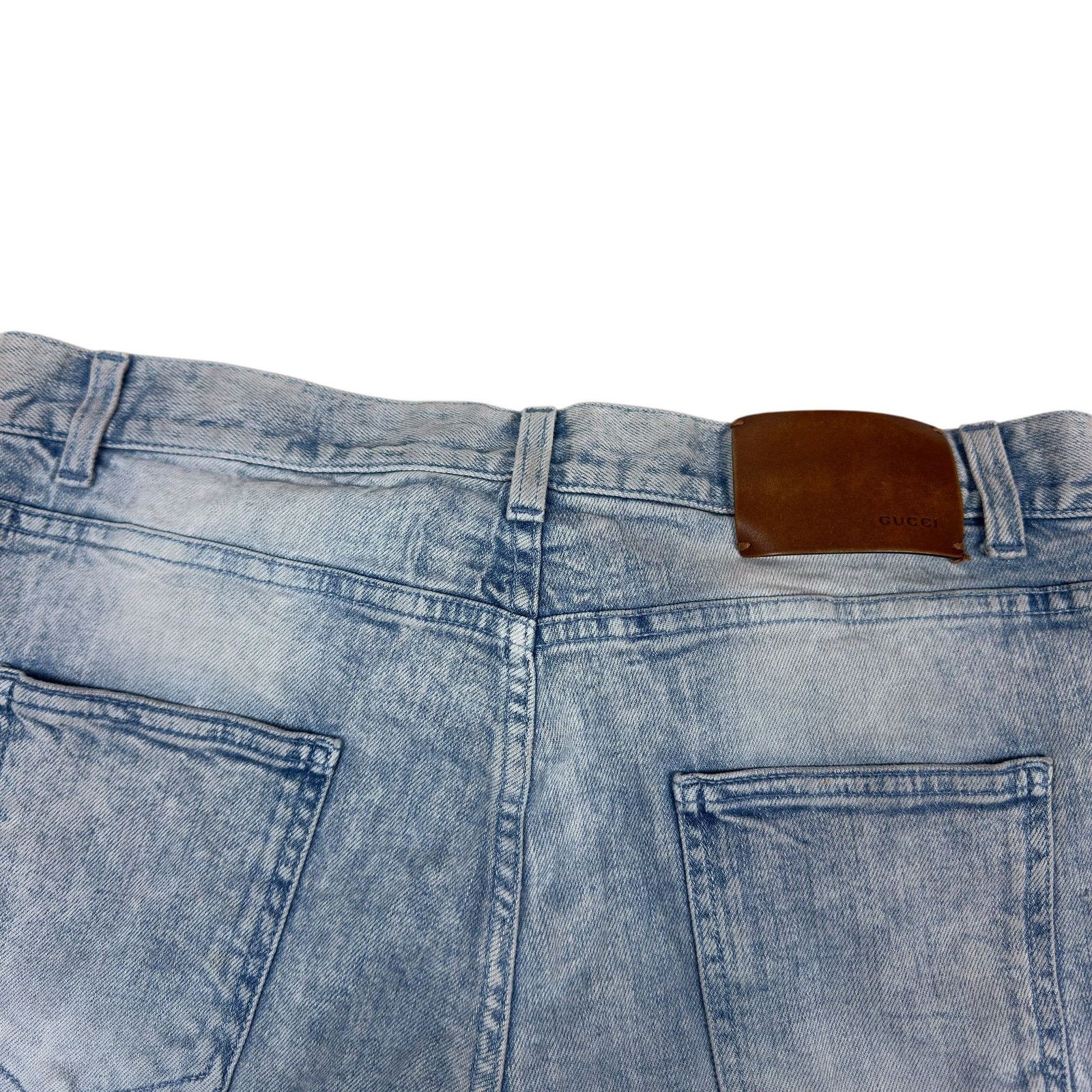 Gucci Gucci Blue High Rise Shorts 42 Size US 31 - 9 Thumbnail