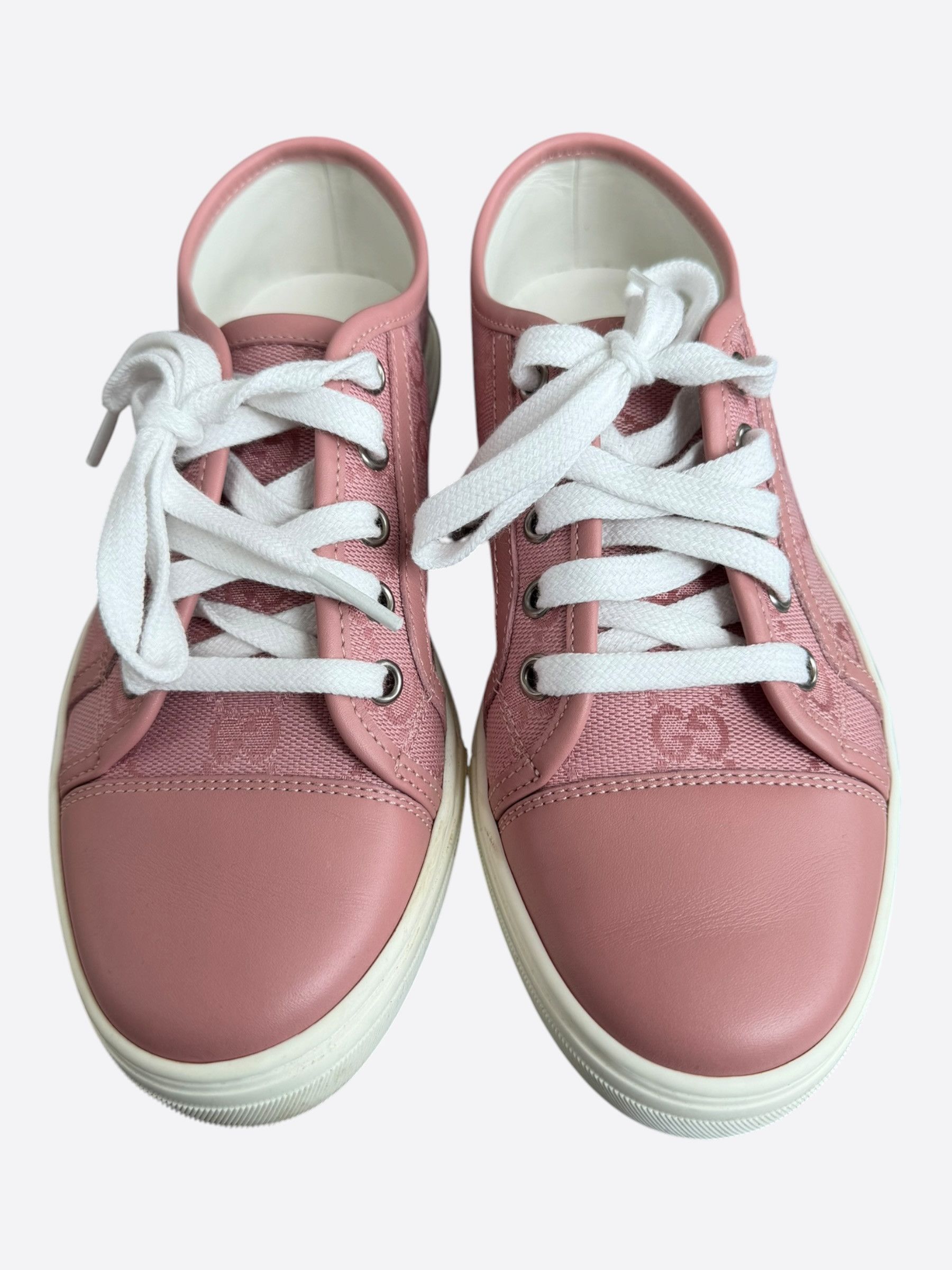 Gucci Gucci Pink GG Monogram Women's Sneaker Size US 6 / IT 36 - 2 Thumbnail