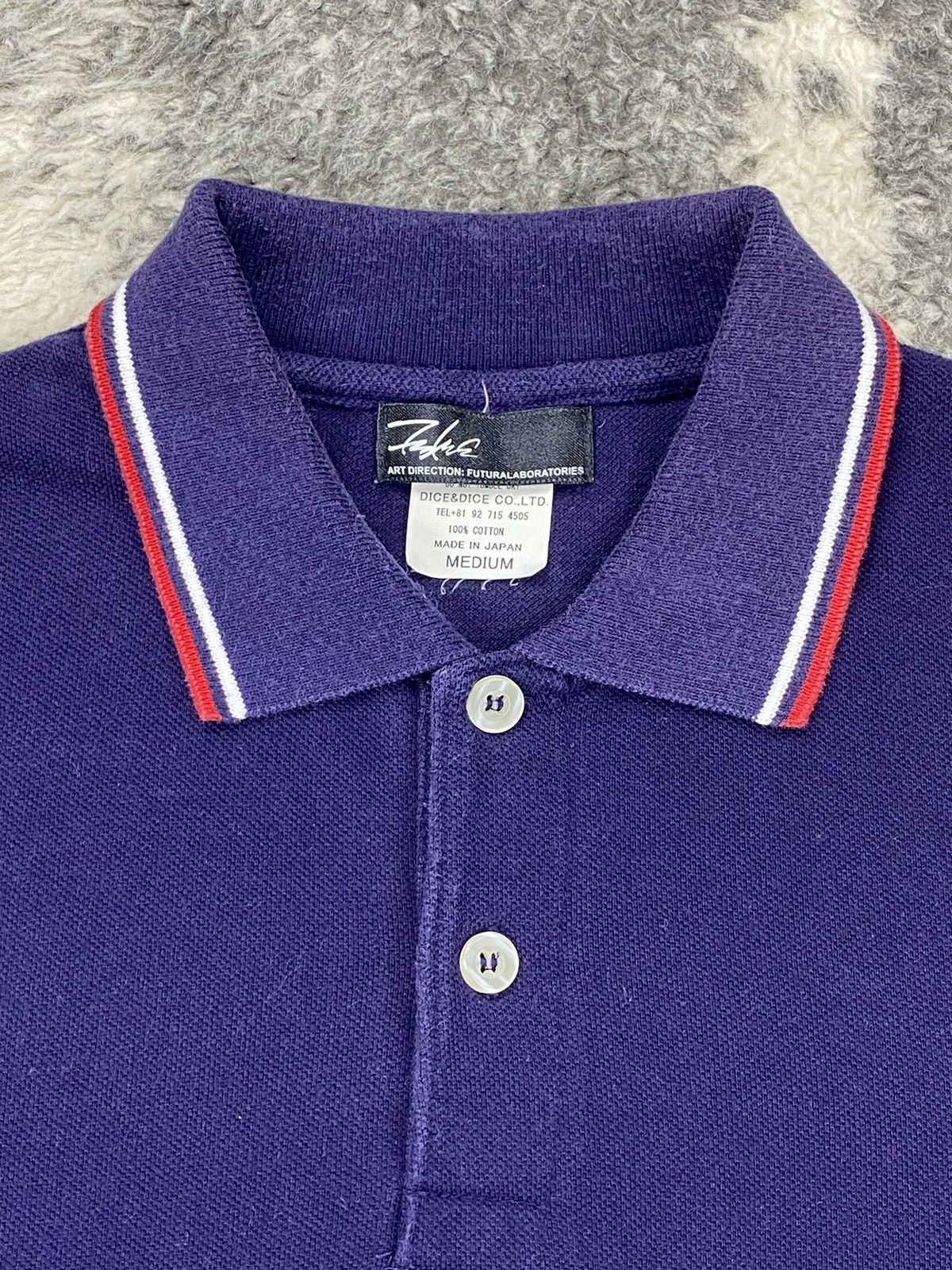 Futura × Japanese Brand × Recon 🔥Vintage Futura Laboratories Overprint Painted Atoms Polos Size US M / EU 48-50 / 2 - 2 Thumbnail