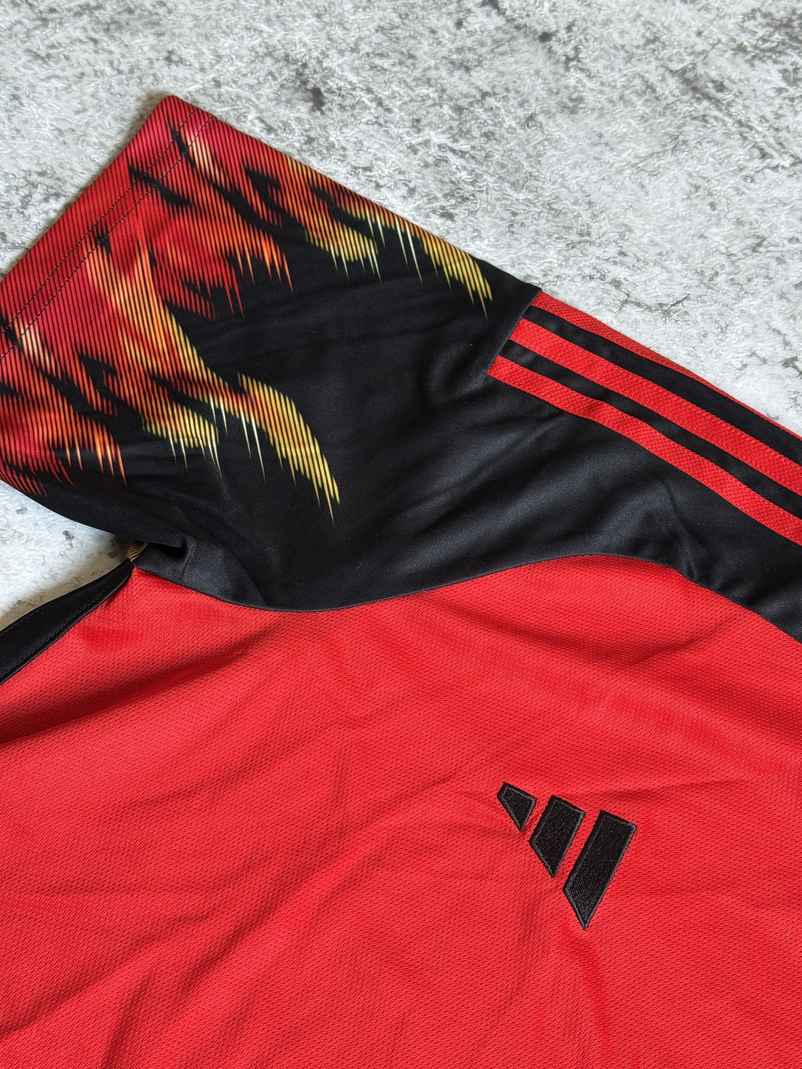 Adidas Belgium 2022 Home Jersey Shirt Adidas Football Soccer Men L Size US L / EU 52-54 / 3 - 6 Thumbnail