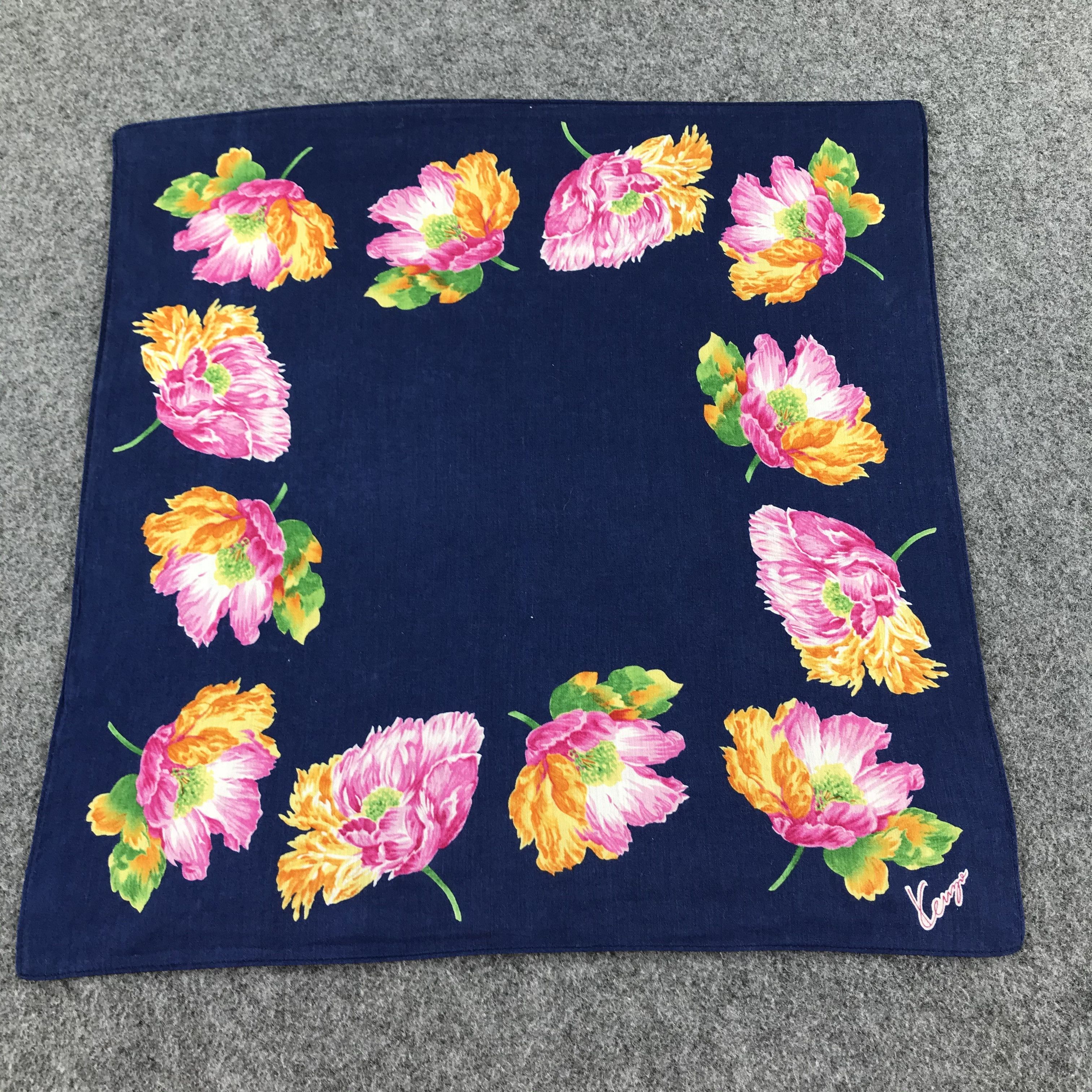 Kenzo Kenzo Handkerchief Neckerchief Bandana H165 Size ONE SIZE - 1 Thumbnail