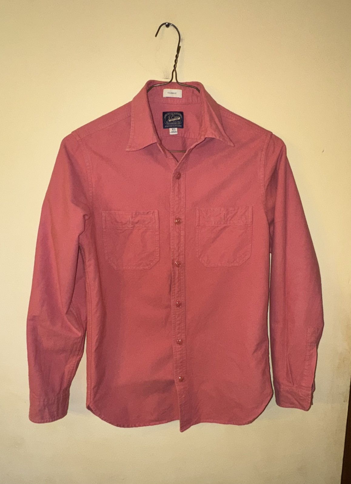 J.Crew J Crew Men’s Lightweight Chamois Shirt and Pants Set, XS Size US XS / EU 42 / 0 - 3 Thumbnail