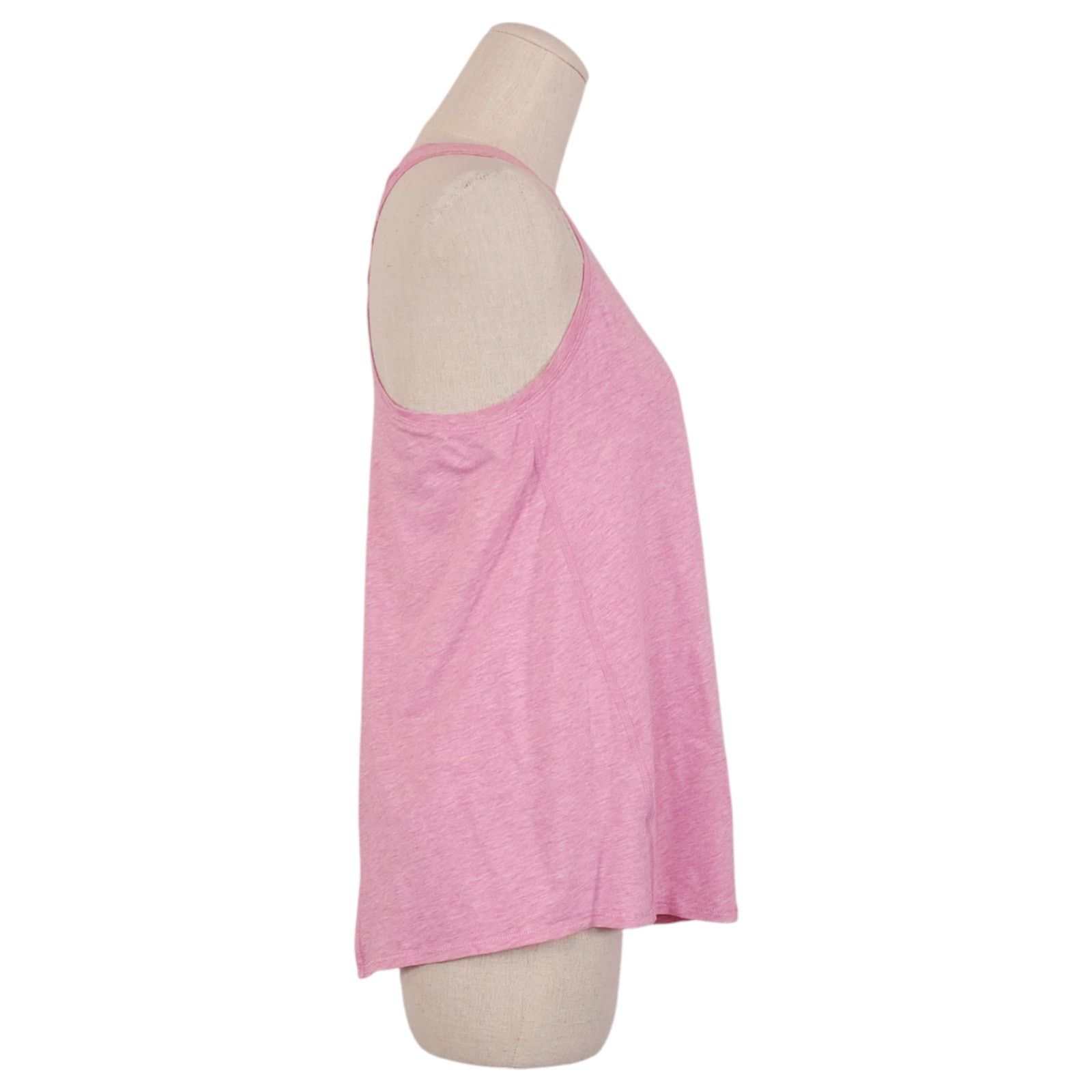 Lululemon Lululemon All Tied Up Tank Heathered Vintage Pink Sz 4/Small Size S / US 4 / IT 40 - 4 Thumbnail