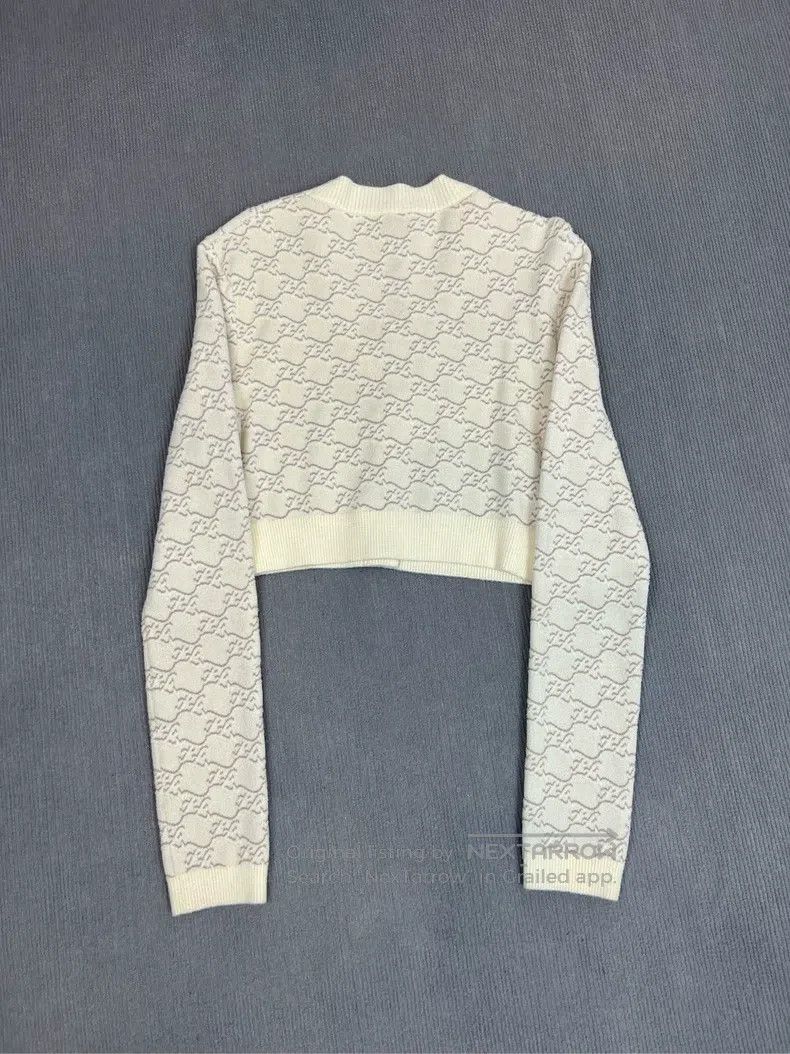 Fendi Fendi Short Open Front Cardigan Size S / US 4 / IT 40 - 2 Thumbnail