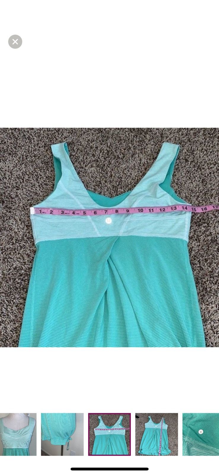Lululemon Lululemon run tame me tank top size 6 Size M / US 6-8 / IT 42-44 - 2 Thumbnail