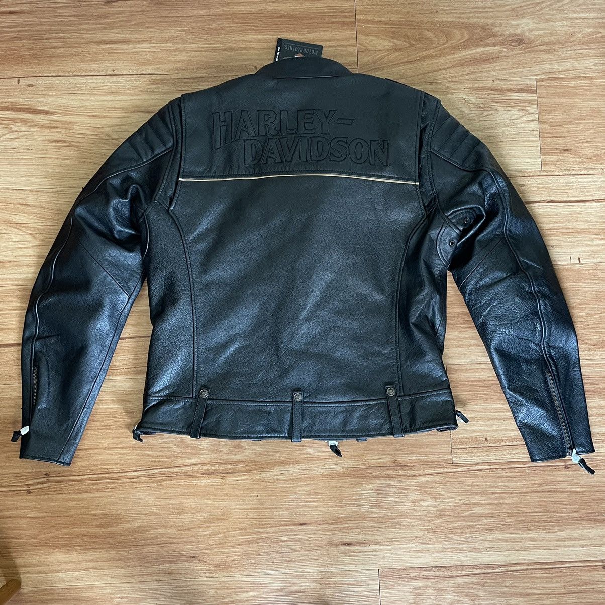 Harley Davidson Harley-Davidson® Leather Big Sur Black (Large) 98009-22VM Size US L / EU 52-54 / 3 - 2 Thumbnail