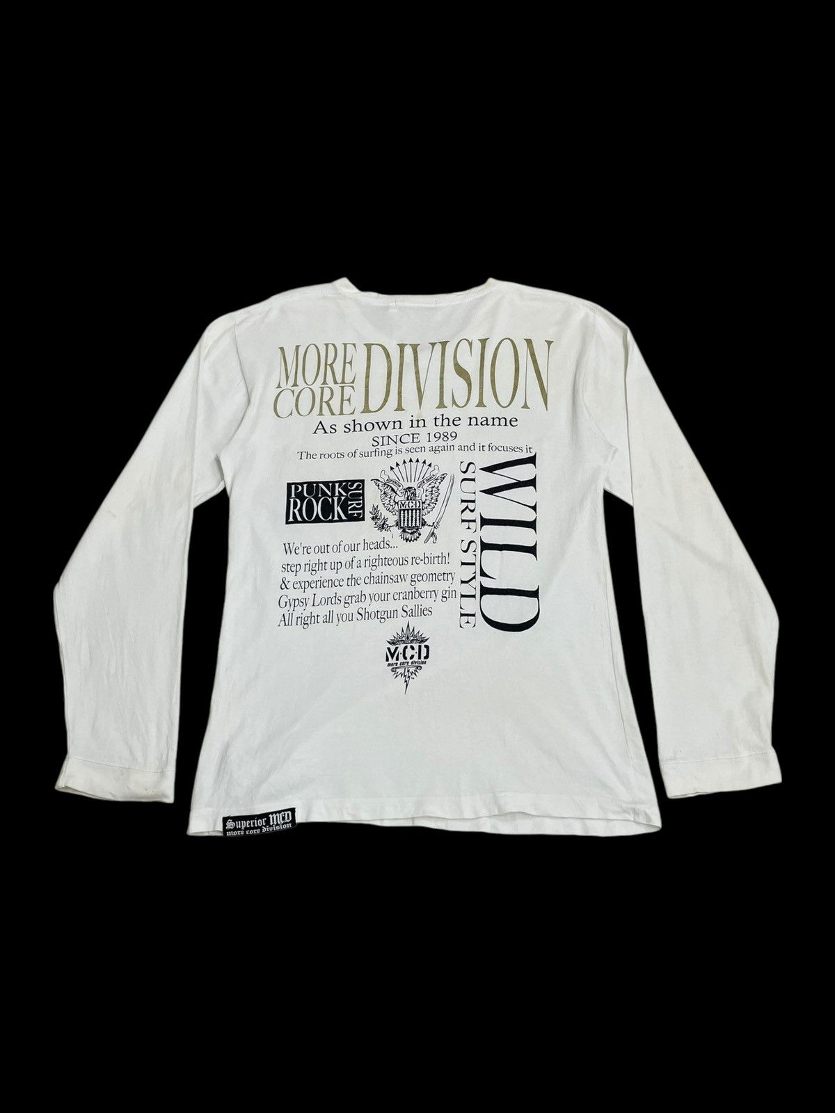 Japanese Brand More Core Devision Y2K Style Punk Superior Rock Size US XL / EU 56 / 4 - 1 Thumbnail