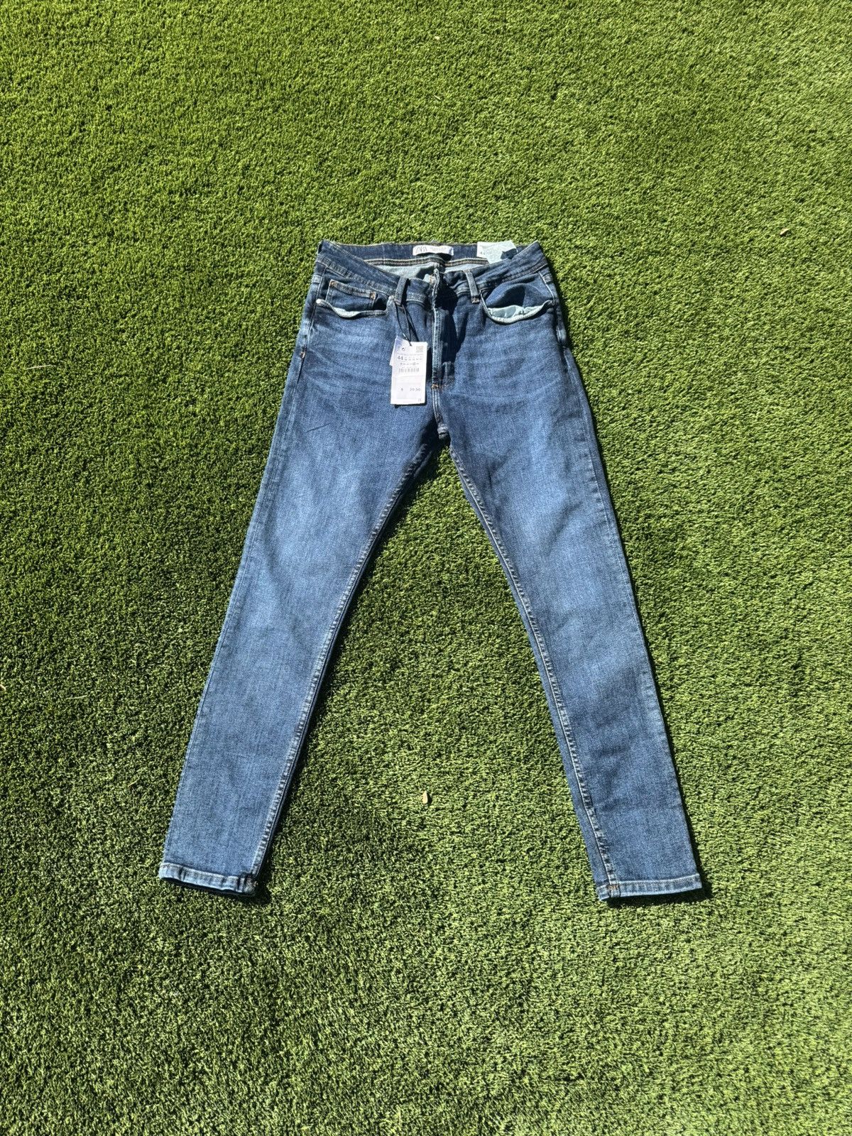 Zara Zara skinny fit jeans Size US 34 / EU 50 - 1 Thumbnail