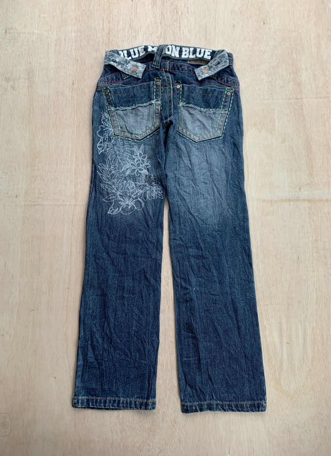 Blue Moon Blue Ifsixwasnine Lgb style Denim Jeans