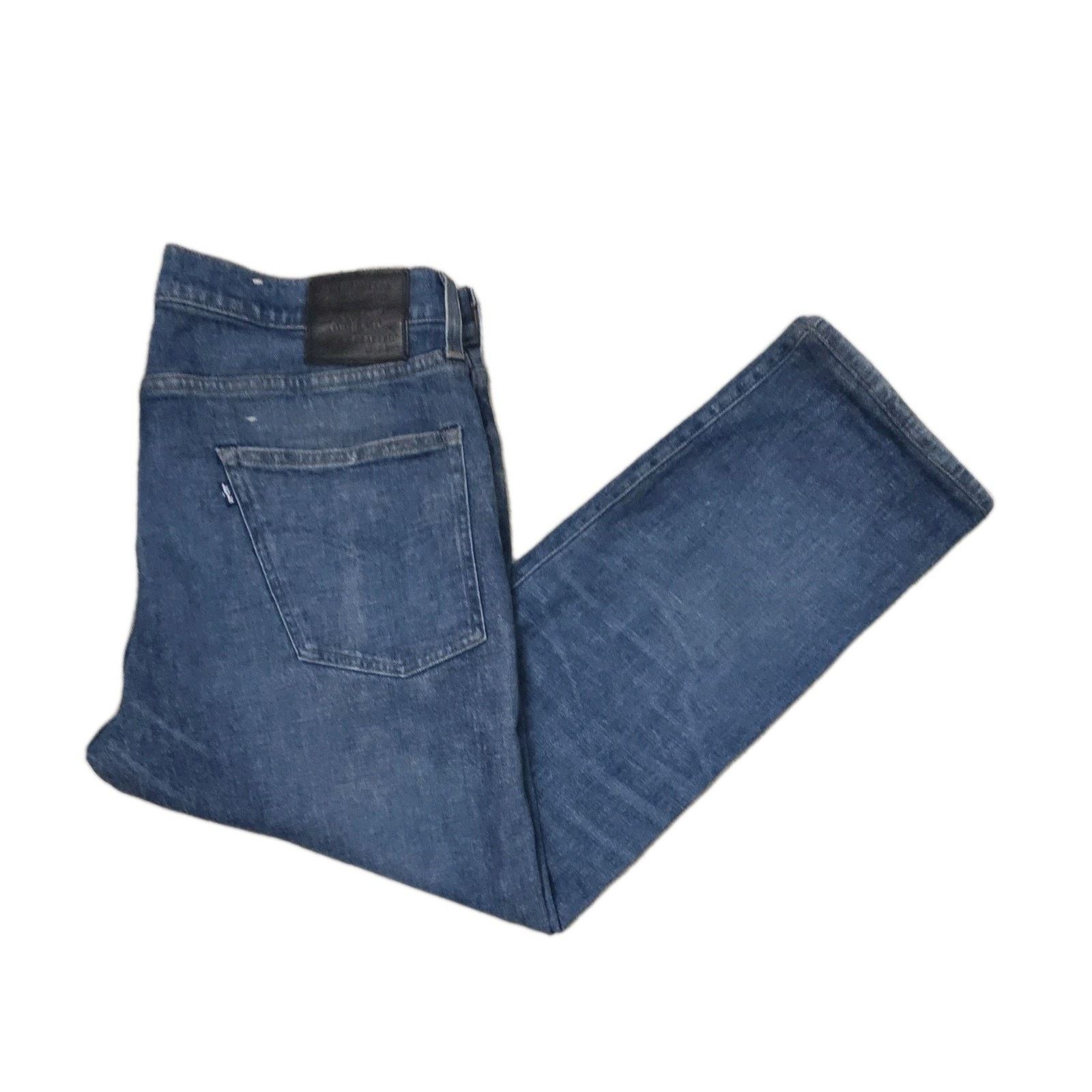 Levi's Levis Made & Crafted 502 Taper Japanese Selvedge Big E 36 Size US 36 / EU 52 - 5 Thumbnail