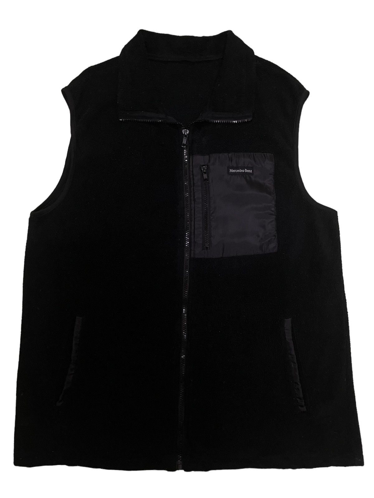 Mercedes-Benz Vintage Mercedes Benz Fleece Vest Size US M / EU 48-50 / 2 - 1 Thumbnail