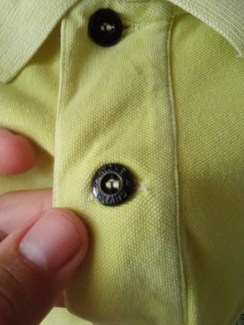 Stone Island Authentic stone island yellow polo shirt Size US L / EU 52-54 / 3 - 6 Thumbnail