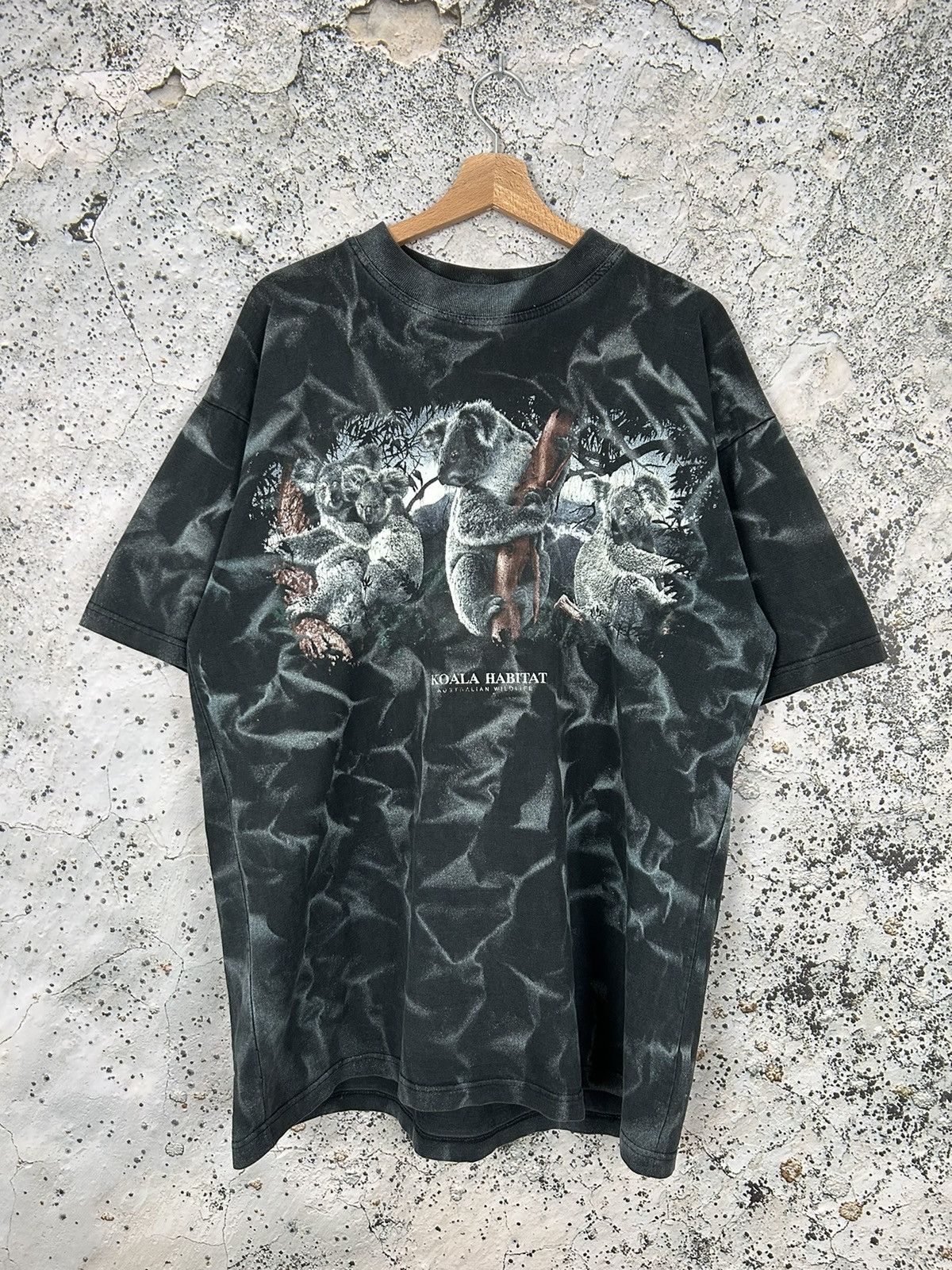 Vintage Vintage Animal Tee Koala 90s Tie Dye Rare Hype Size US XL / EU 56 / 4 - 1 Thumbnail