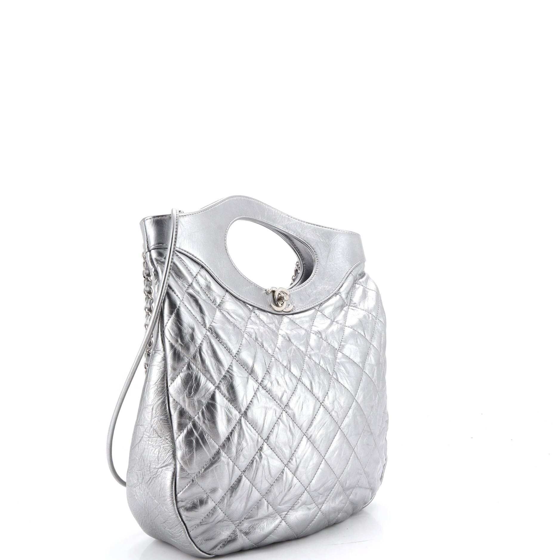 Chanel 31 shopping bag quilted crumpled calfskin tall Size ONE SIZE - 1 Thumbnail