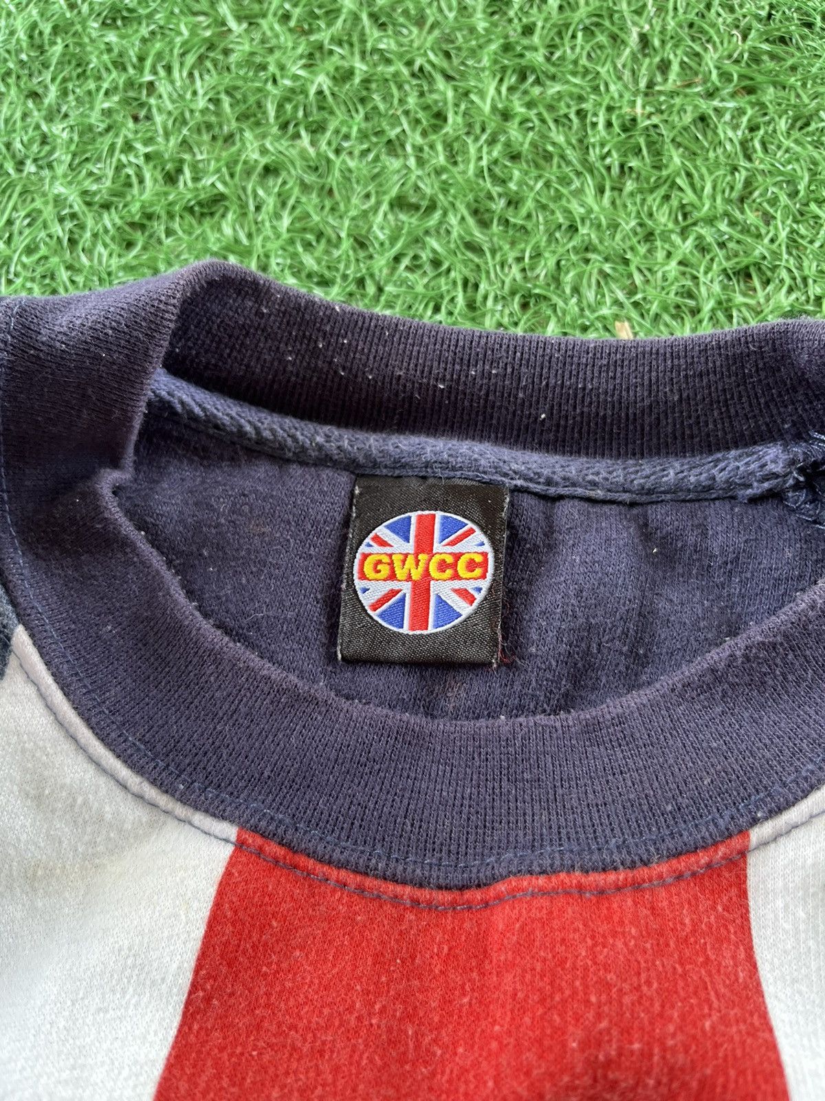 Japanese Brand × Vintage RARE MOB GWCC British flag Vespa Sweetshirts Size US L / EU 52-54 / 3 - 5 Thumbnail